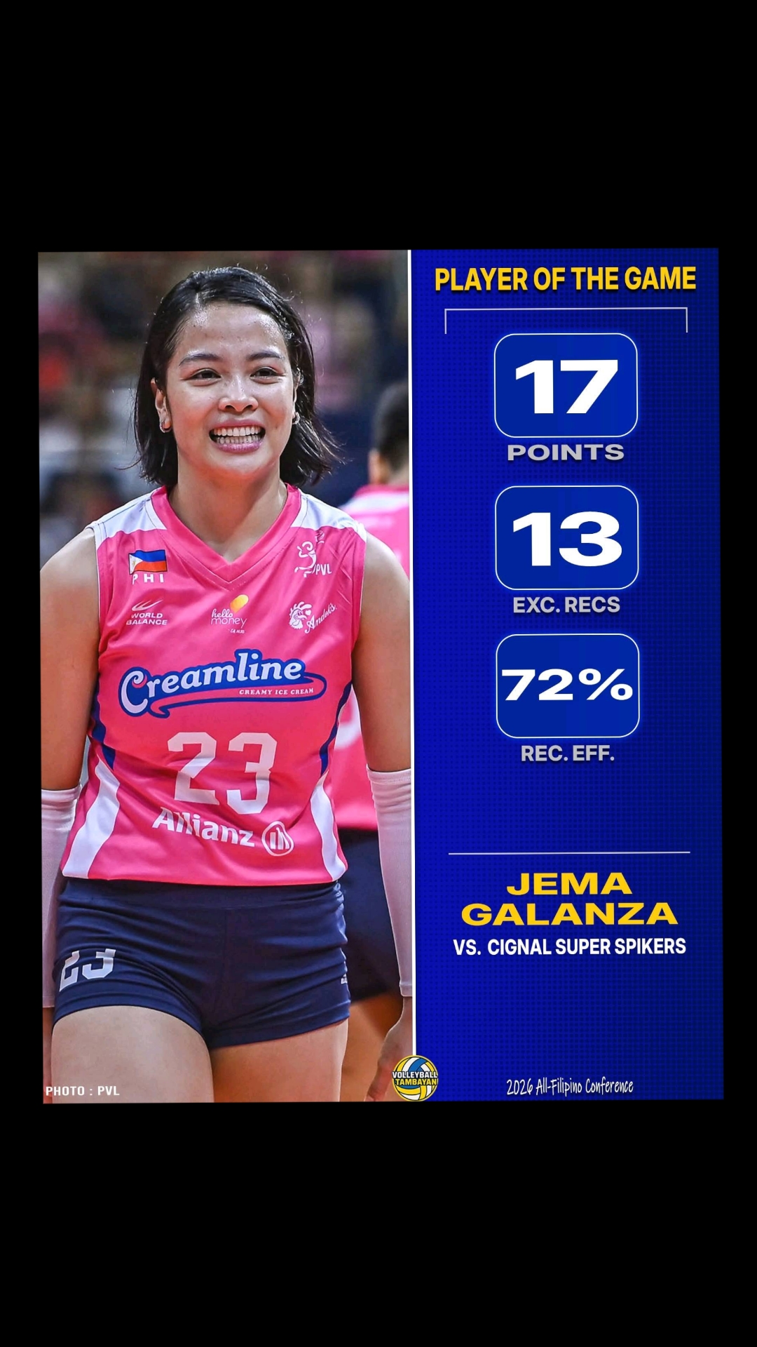 @IDol jema galanza #23
