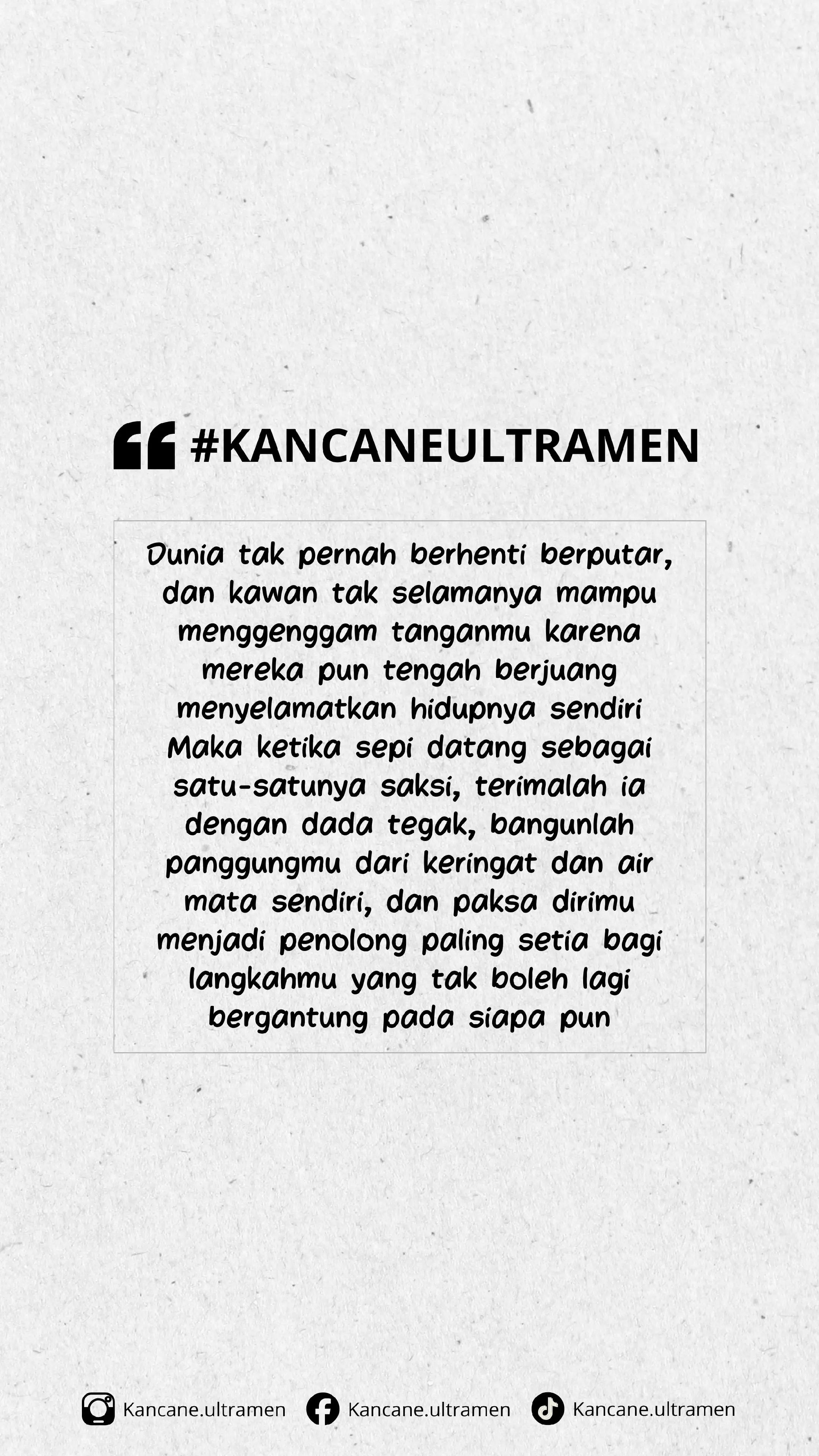 @#KancaneUltramen