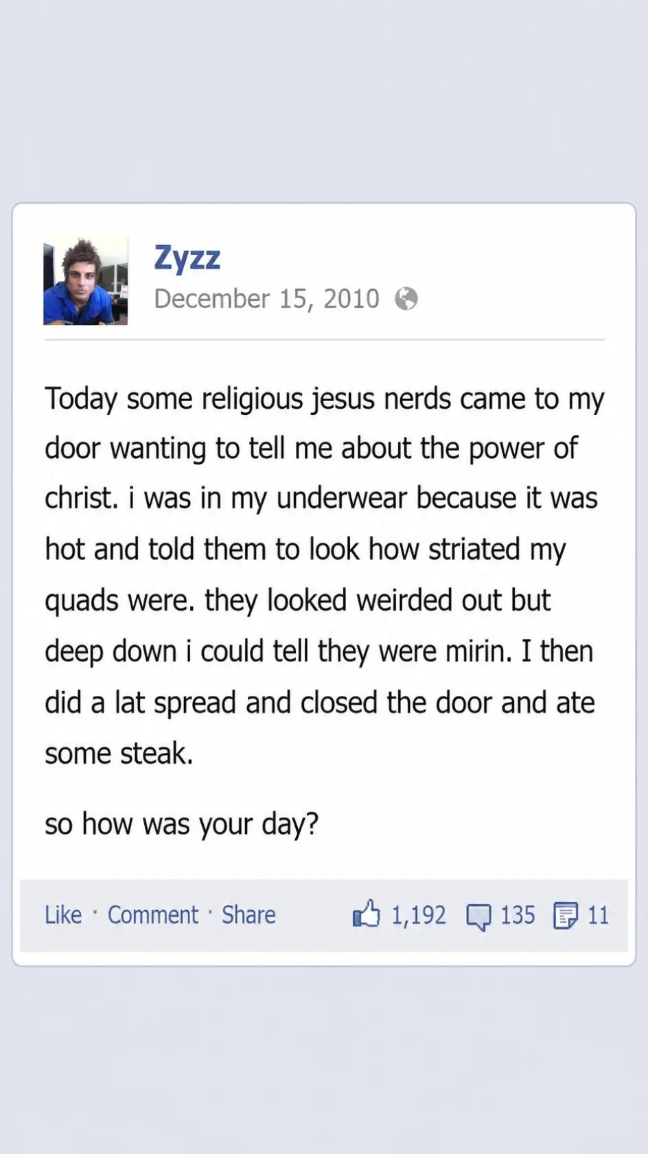 @The Zyzz project