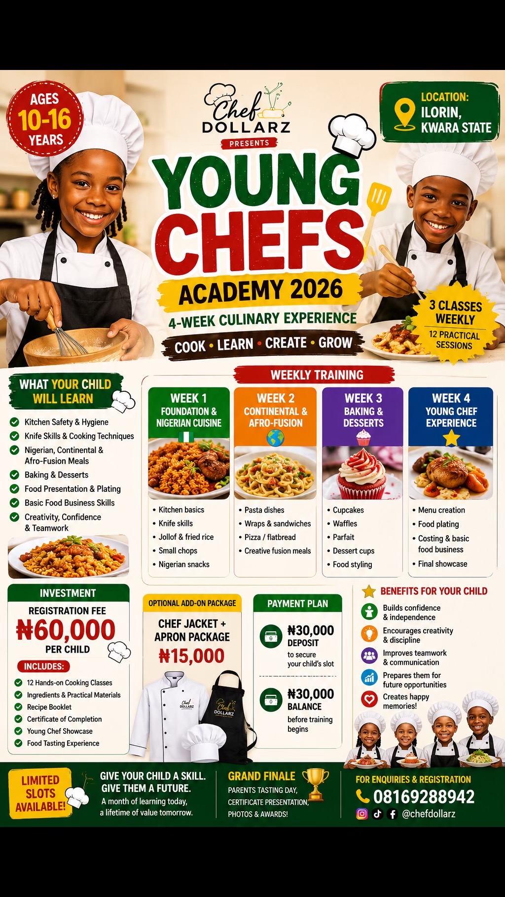 @CHEF IN ILORIN||LAGOS||IBADAN