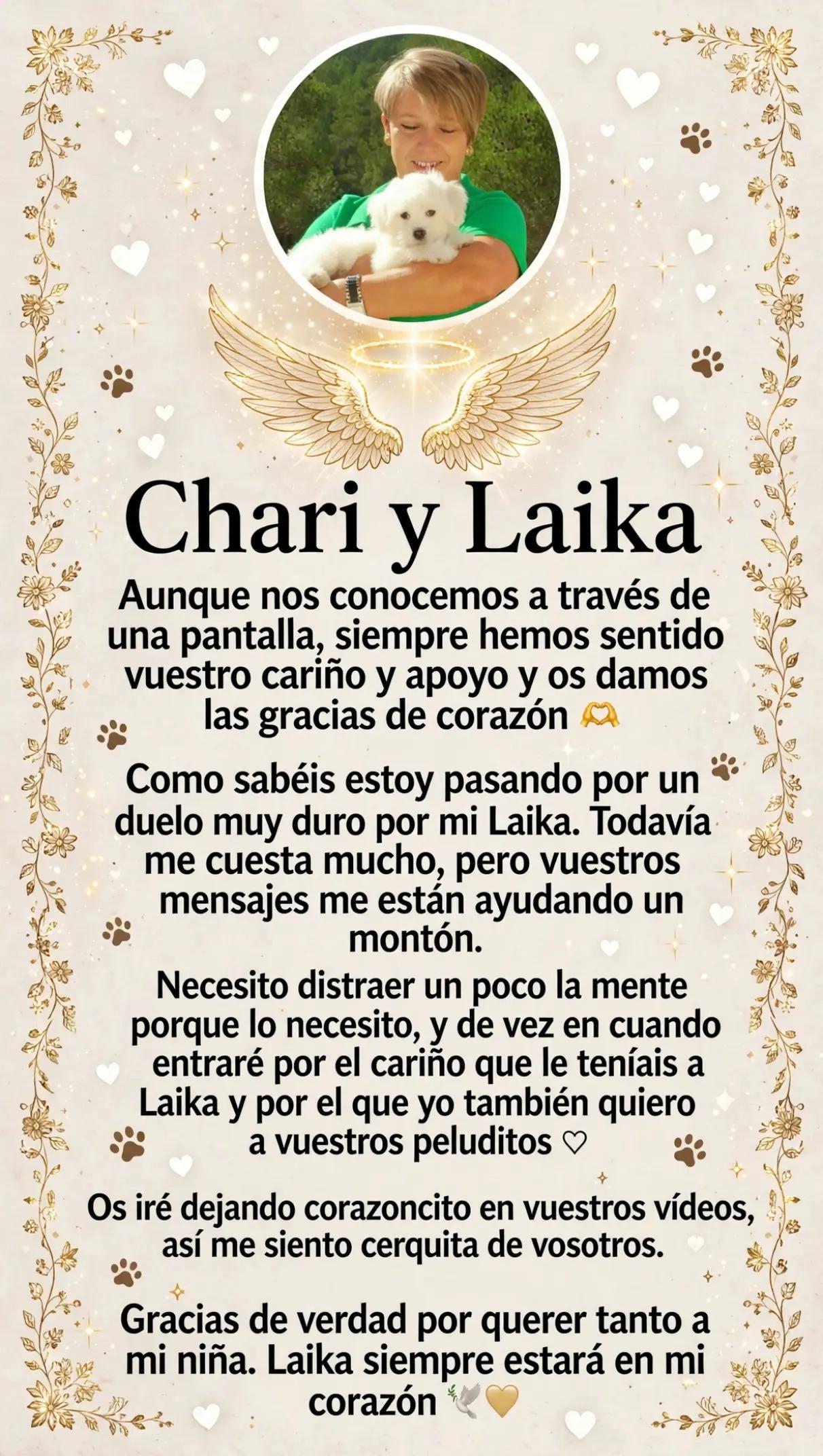 @Chari y Laika