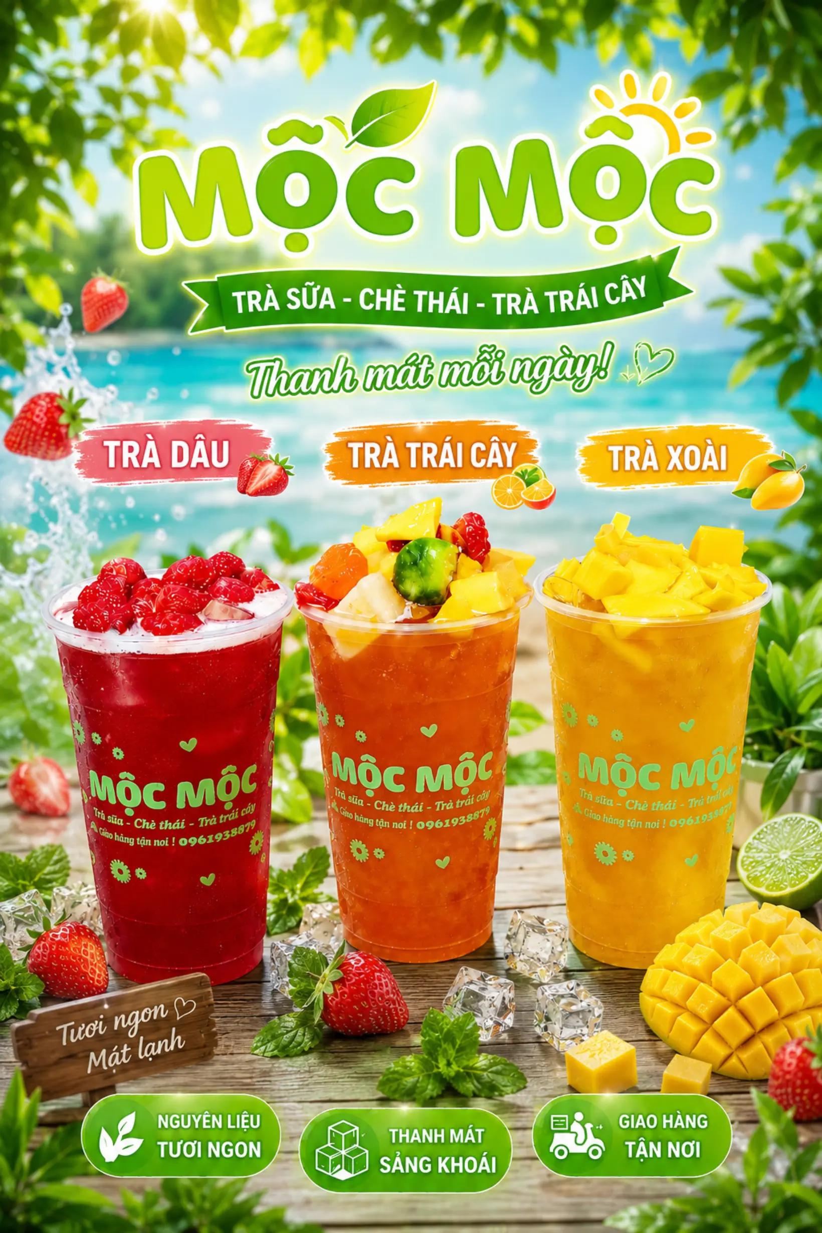 @TR&Agrave; SỮA CH&Egrave; TH&Aacute;I MỘC MỘC