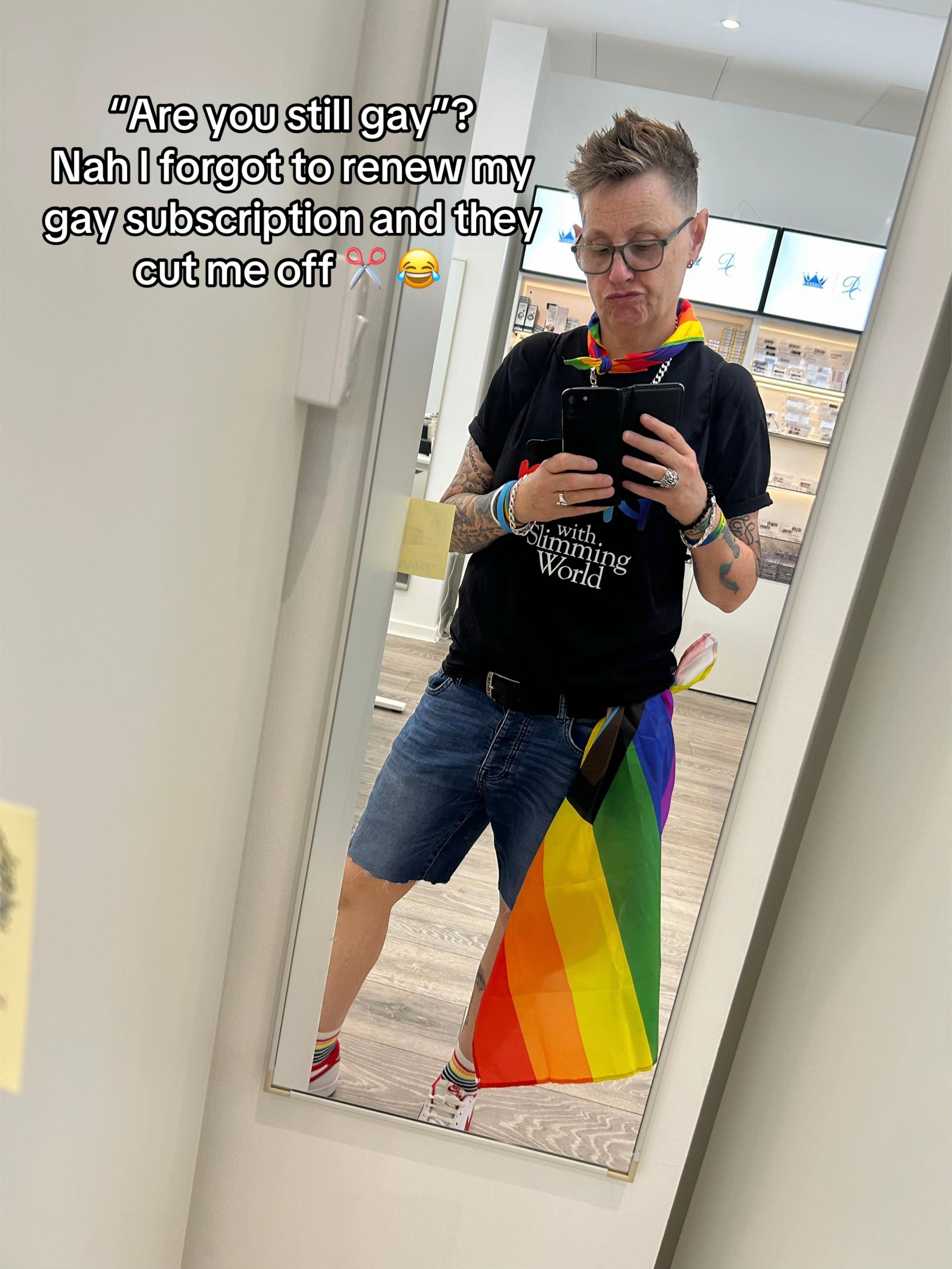 @Soft masc lesbian