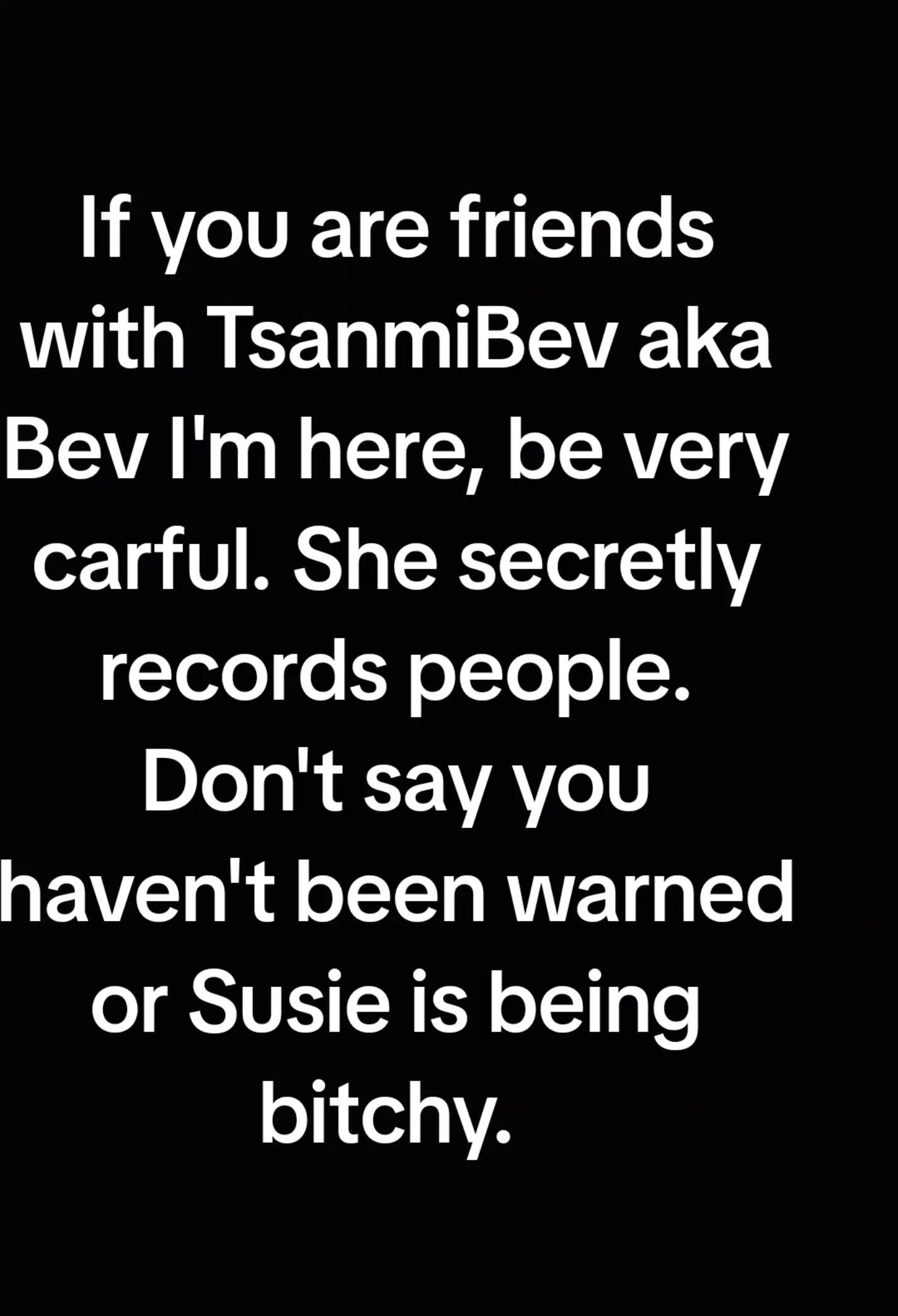 @Susie Retty