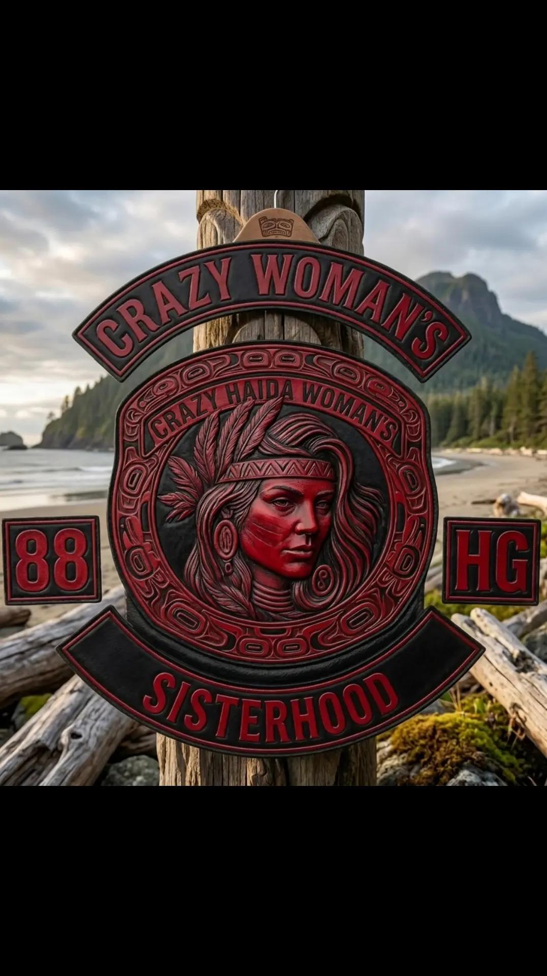 @Crazy Haida Woman's