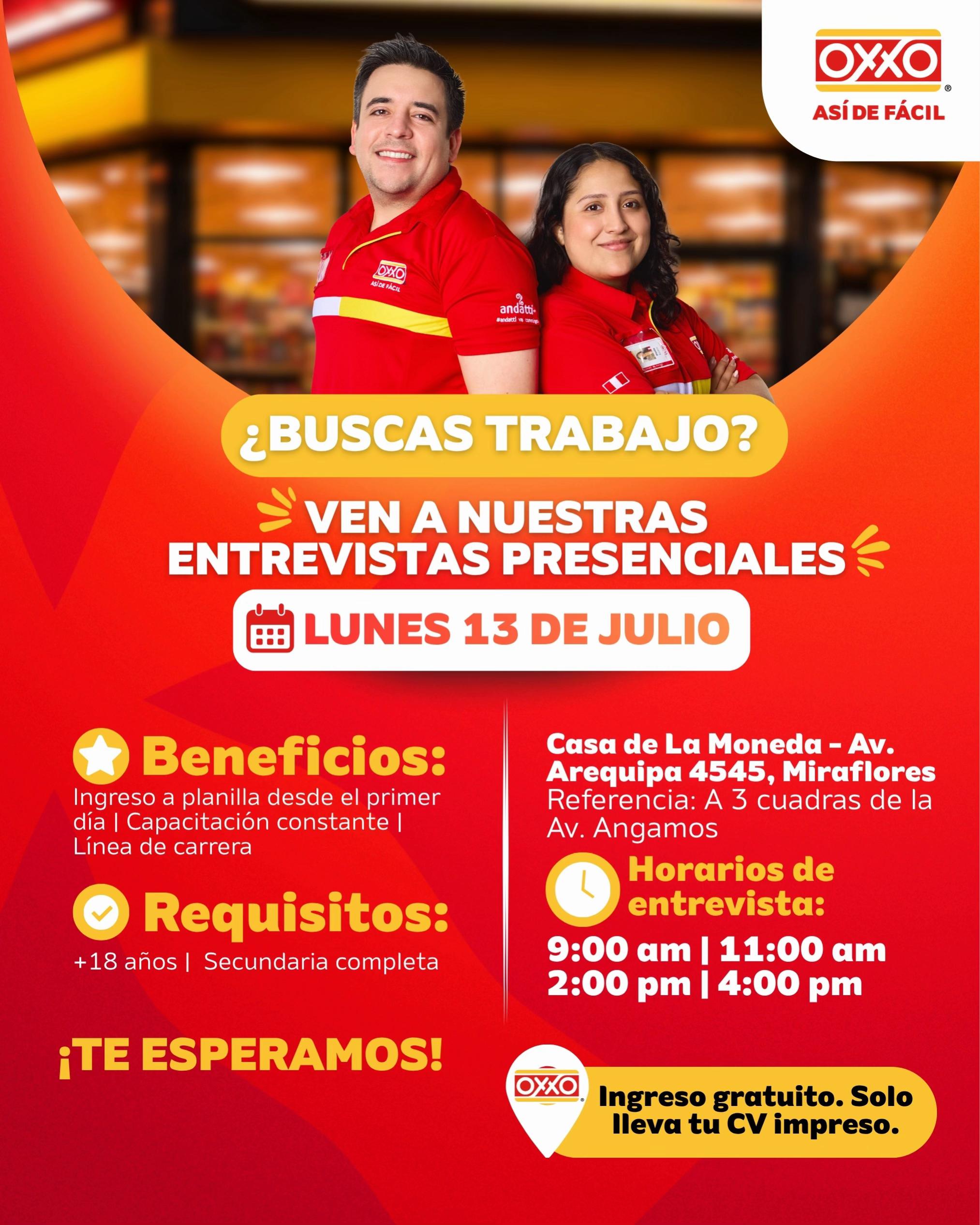 @Trabaja en OXXO Perú