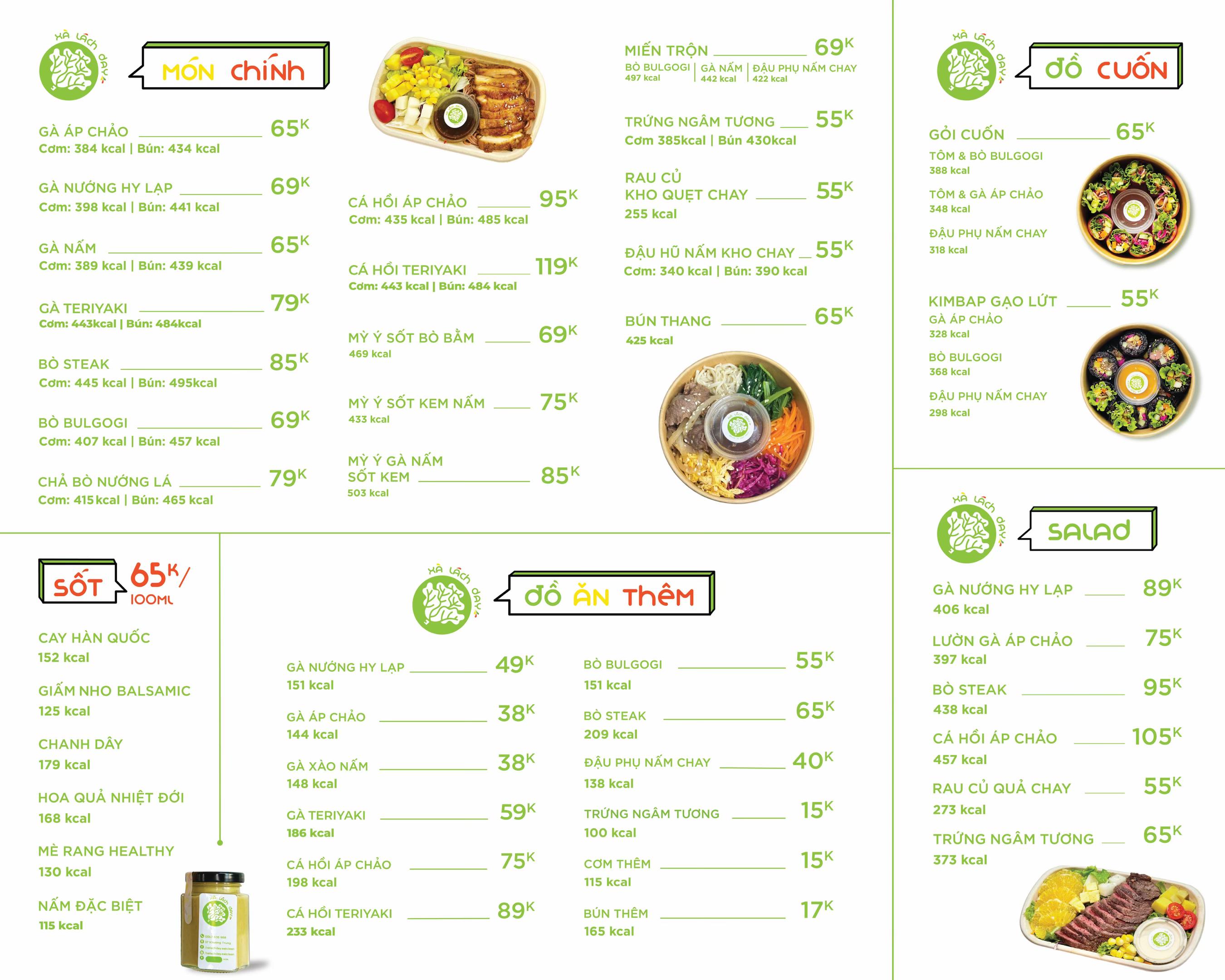 @X&agrave; L&aacute;ch Day - Healthy Food