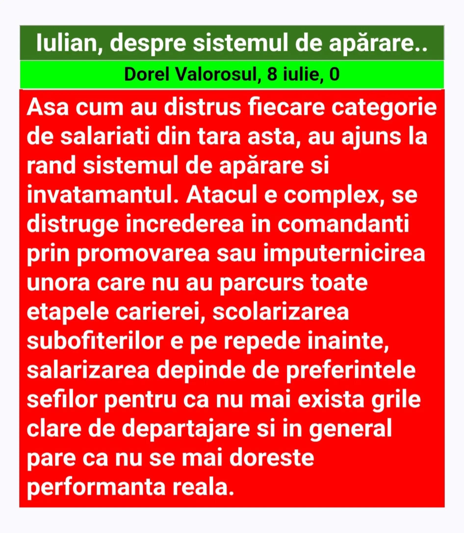 @Dorel Valorosul de Romania