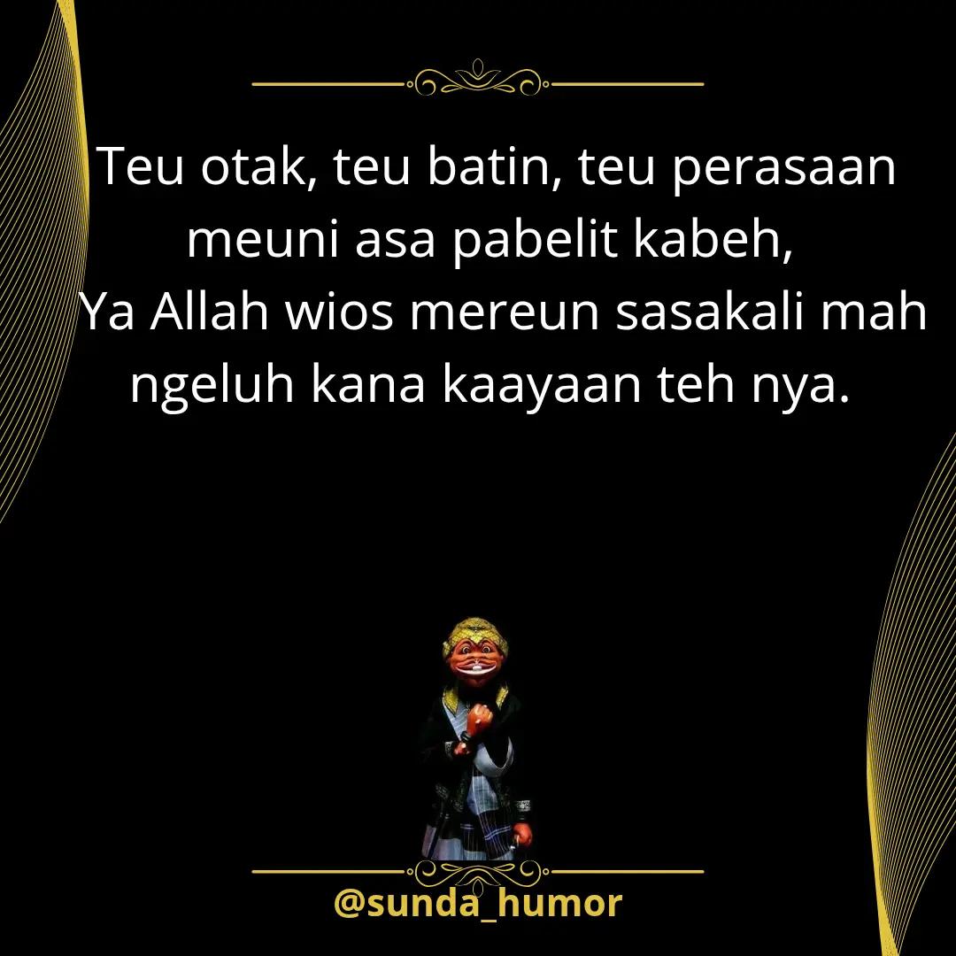 @sunda humor