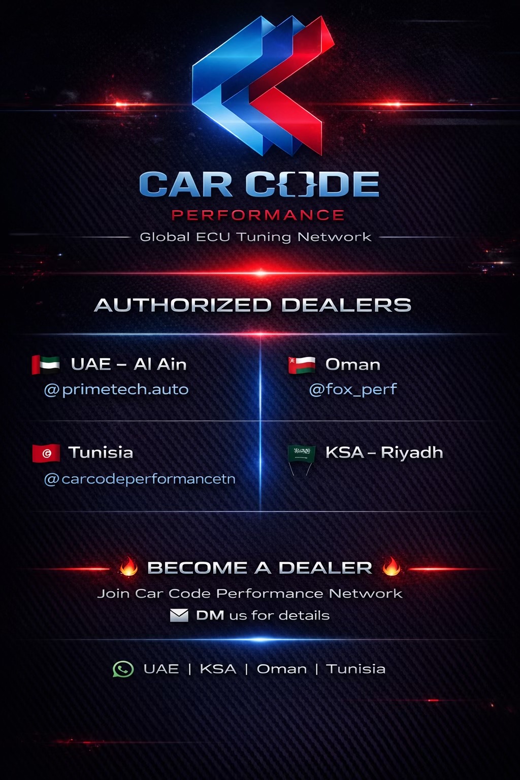@CAR CODE PERFORMANCE