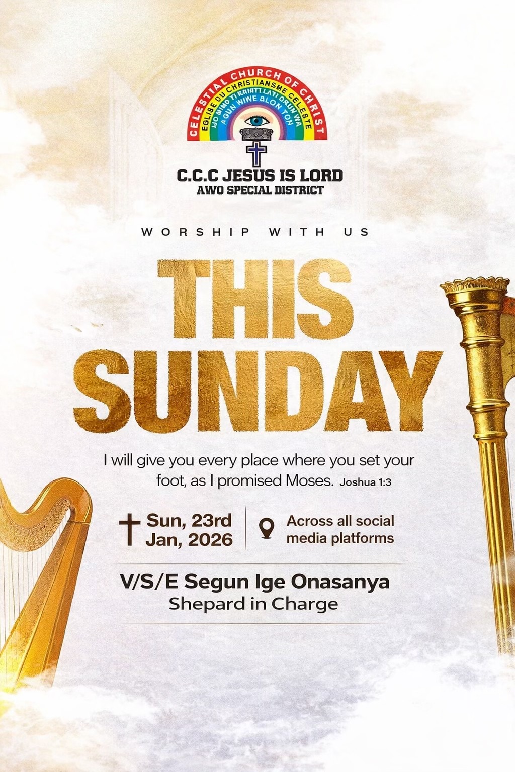 @CCC JESUS IS LORD AWO
