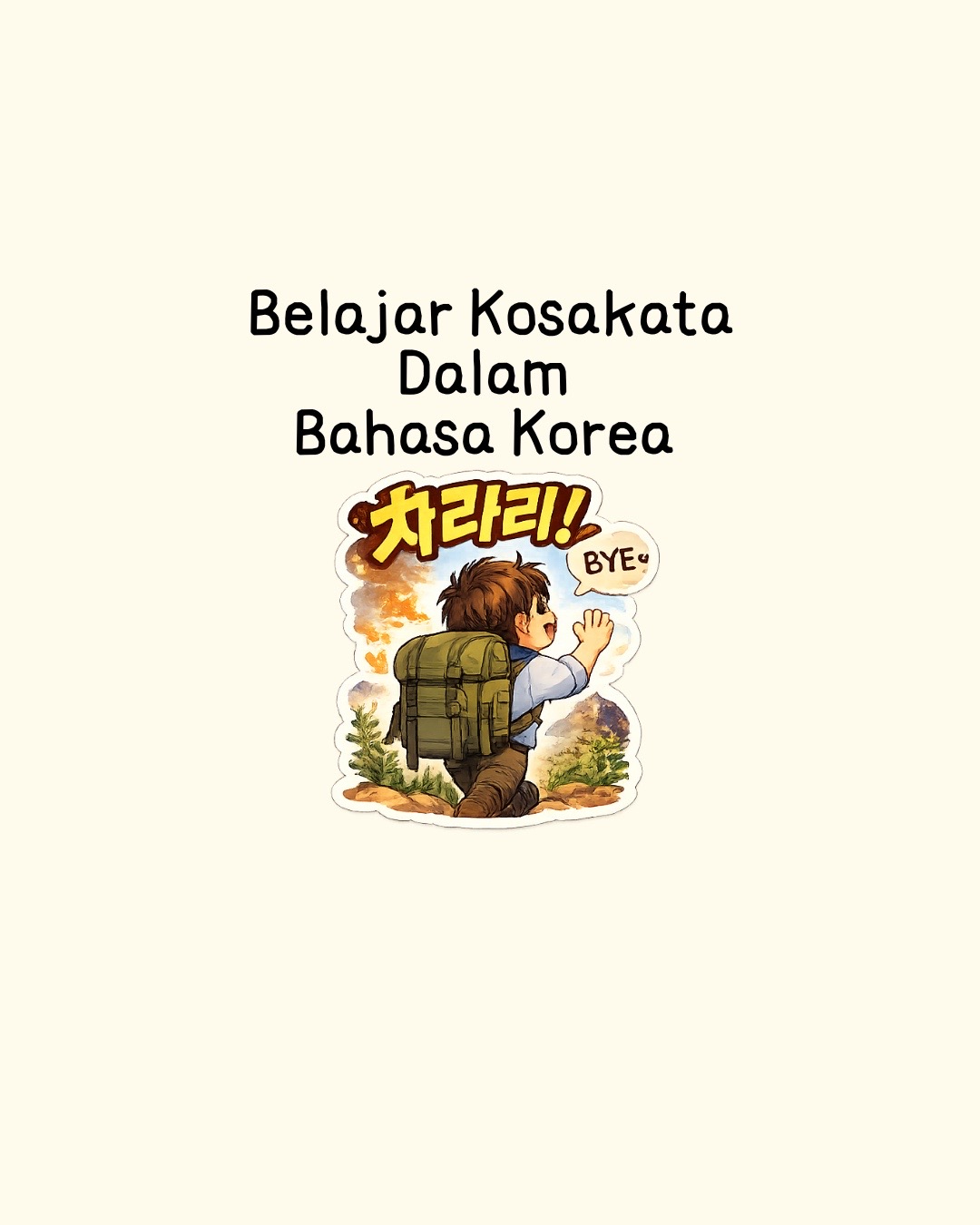 @BahasaKoreaSsaem