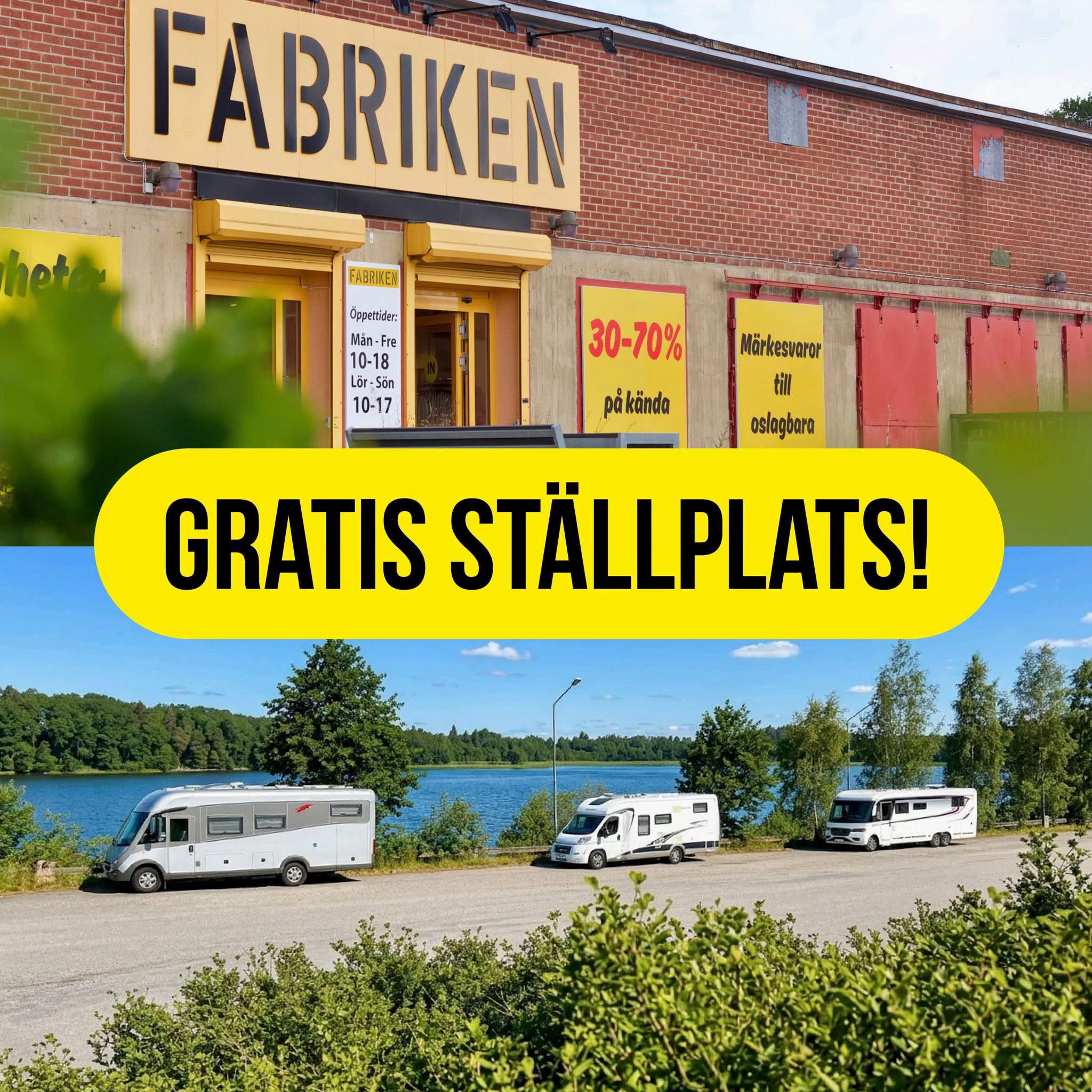 @FABRIKEN – outlet på 8000m² 🛍