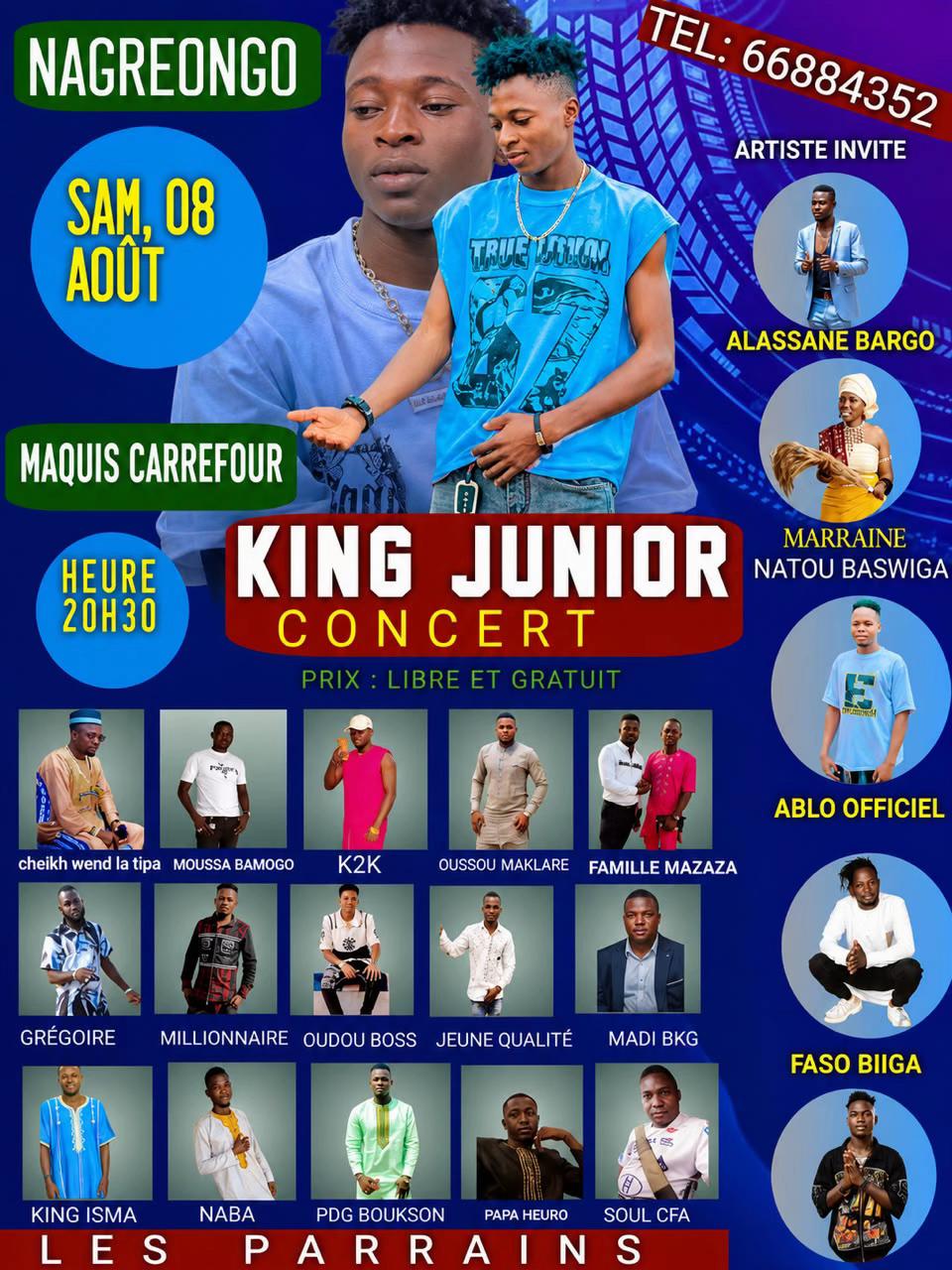 @King junior officiel