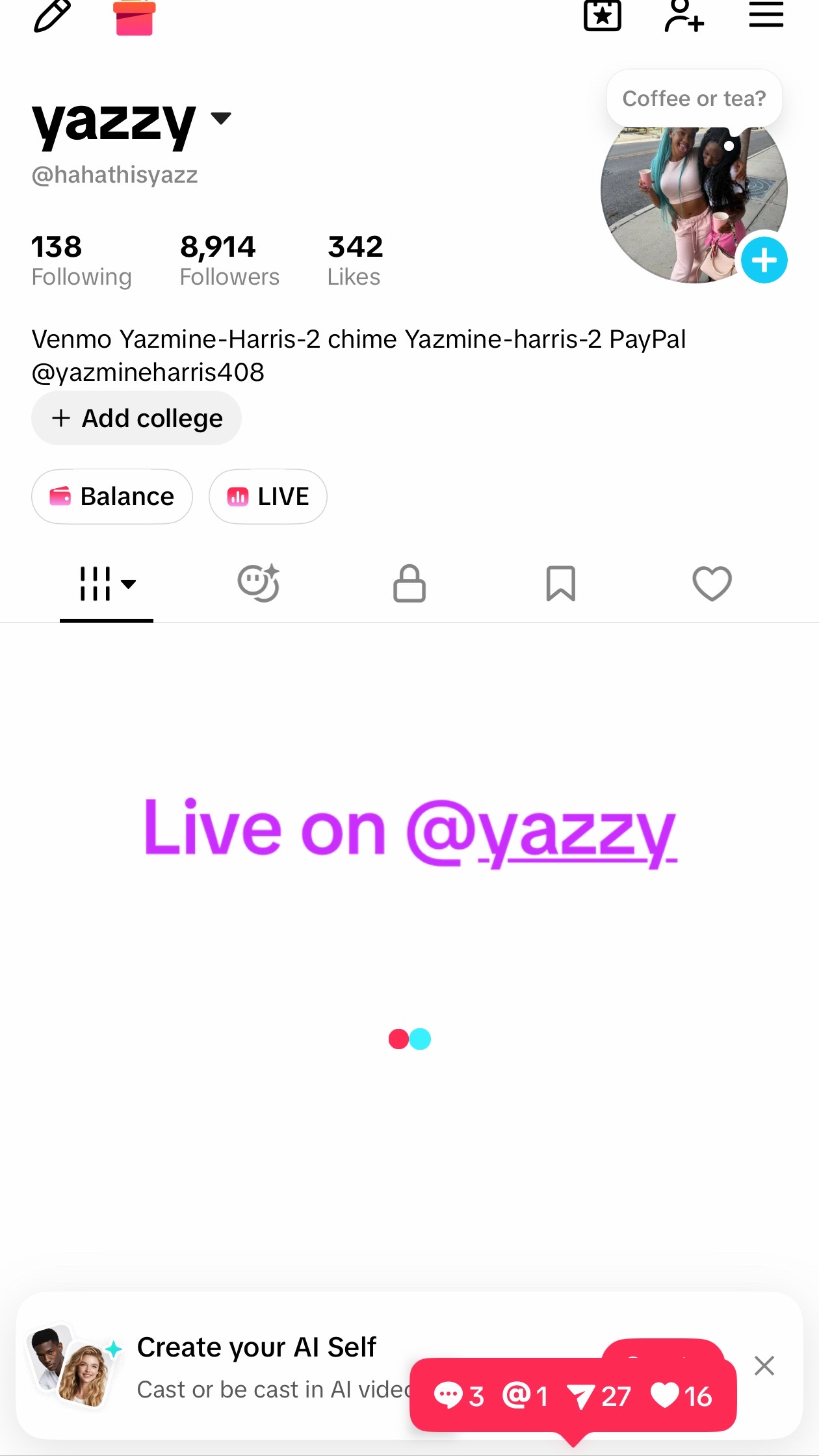 @wdf goin onnn