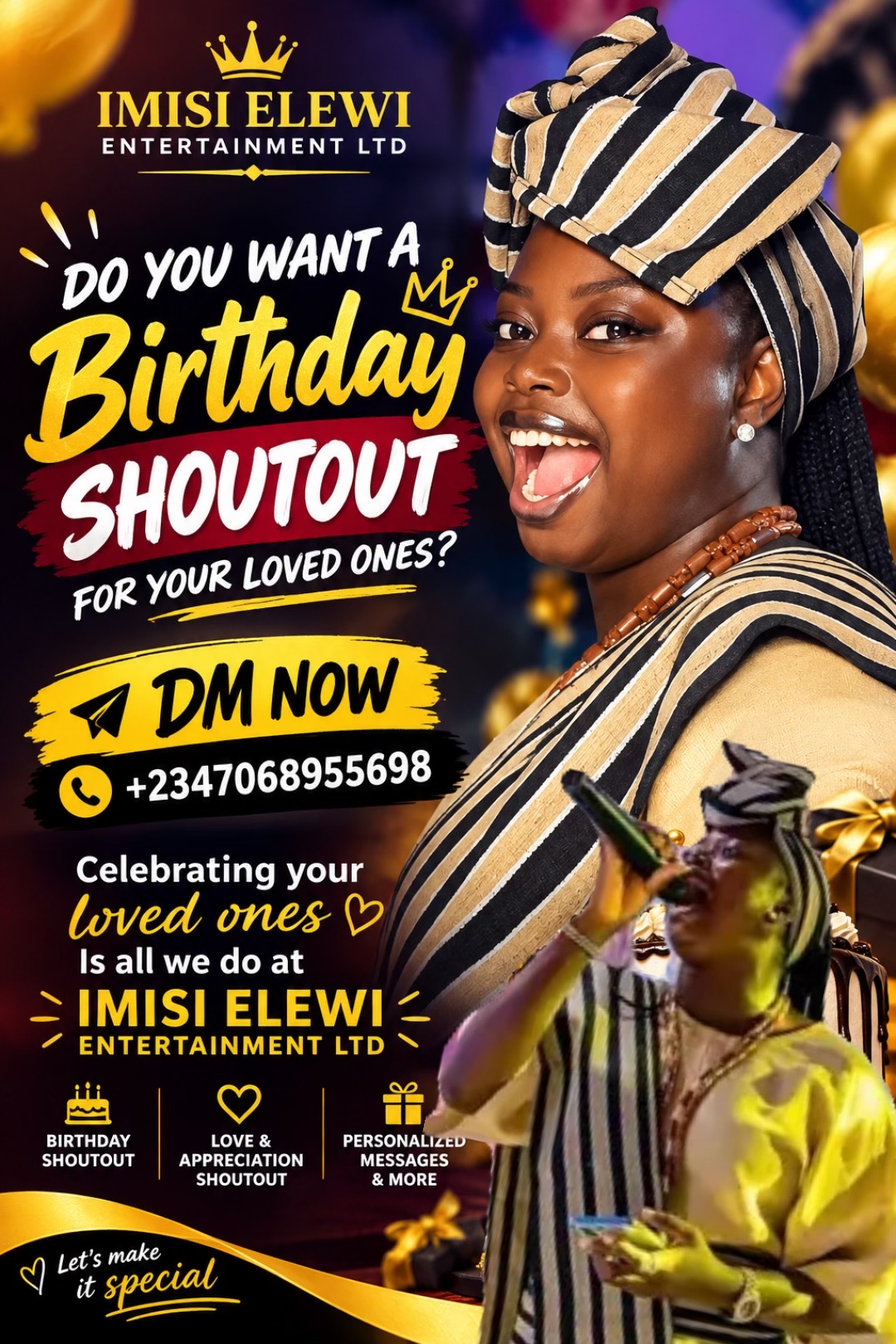 @IMISI ELEWI ENTERTAINMENT LTD