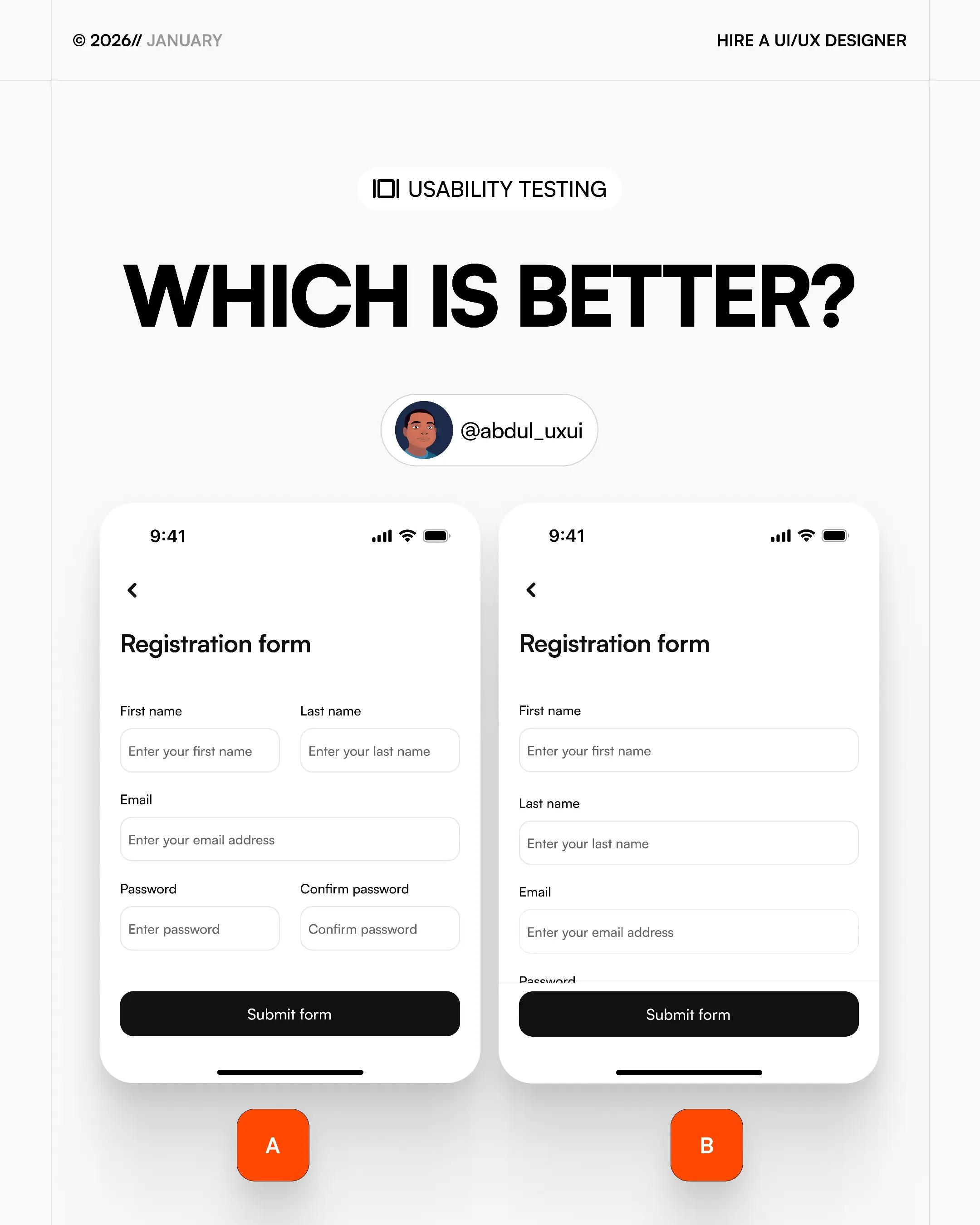 @Abdul — UI/UX Designer