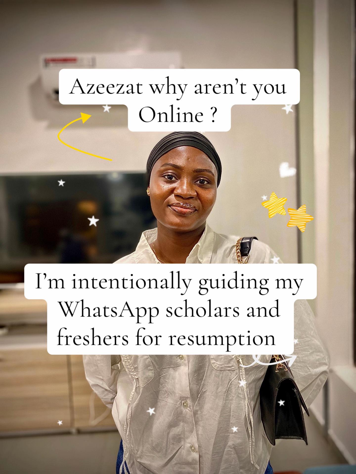 @Azeezat | Student Guide 🎓