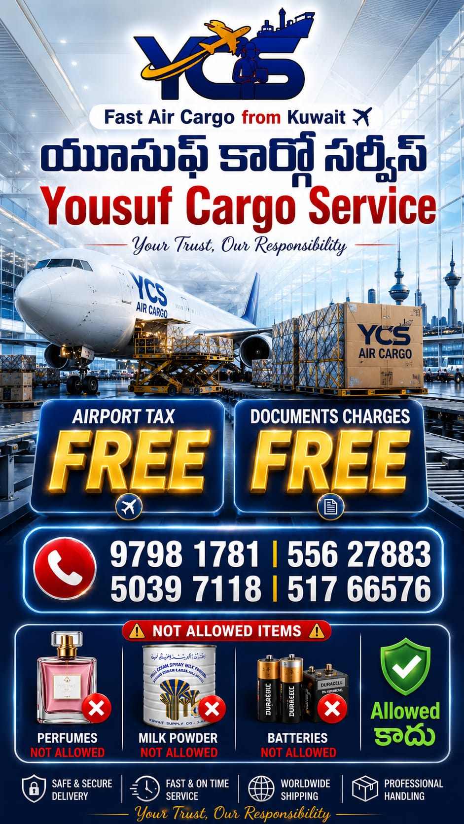 @yousuf cargo
