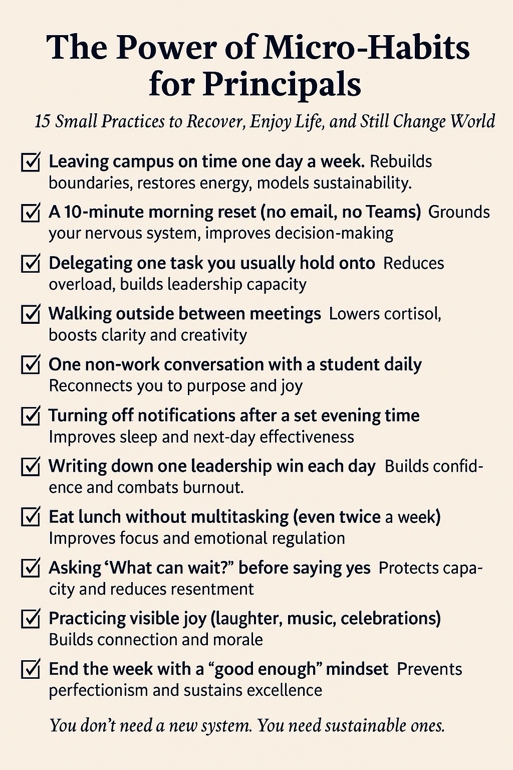 @Principal → Leadership Coach