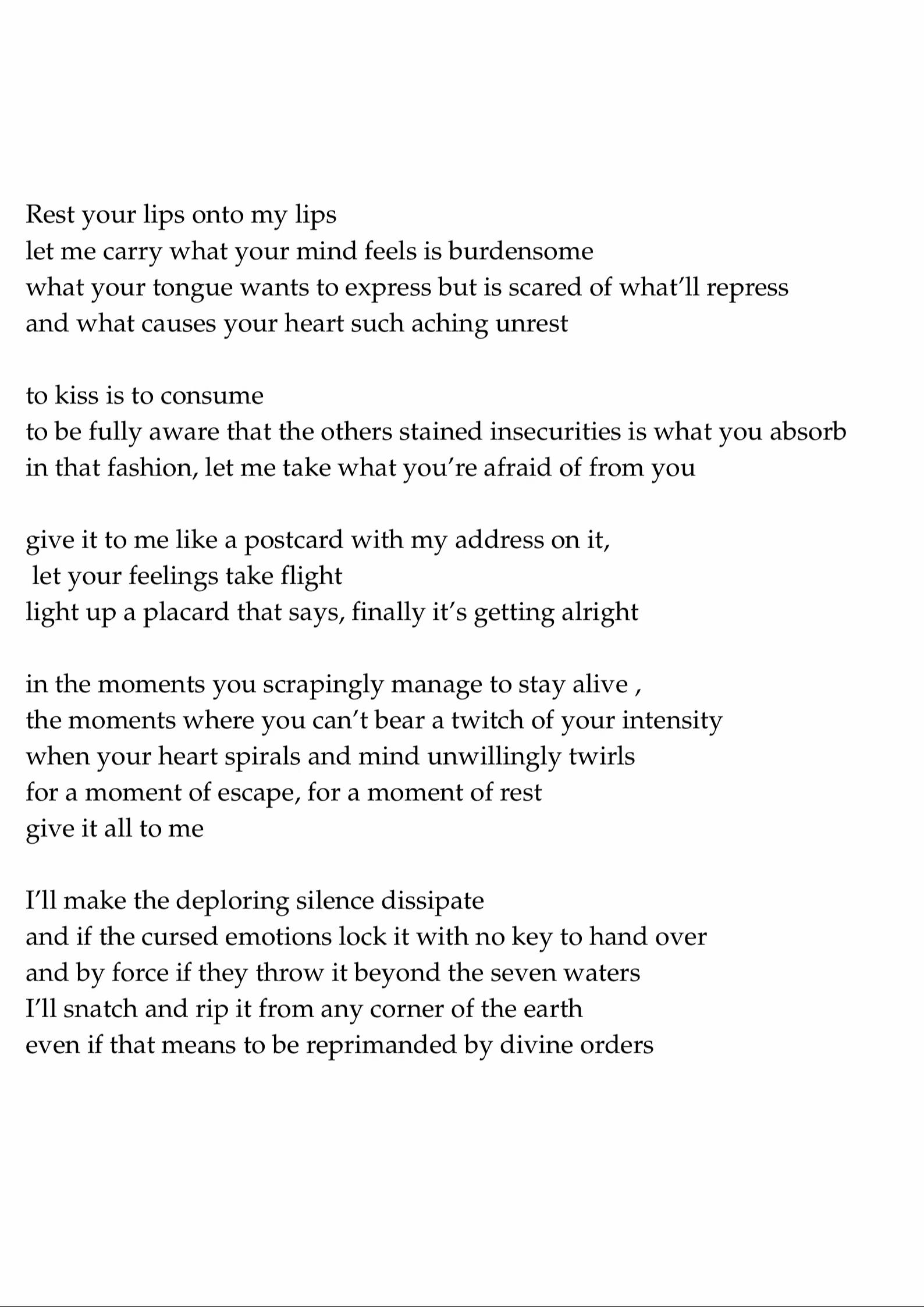 @Ond&eacute;e d&rsquo;Amour