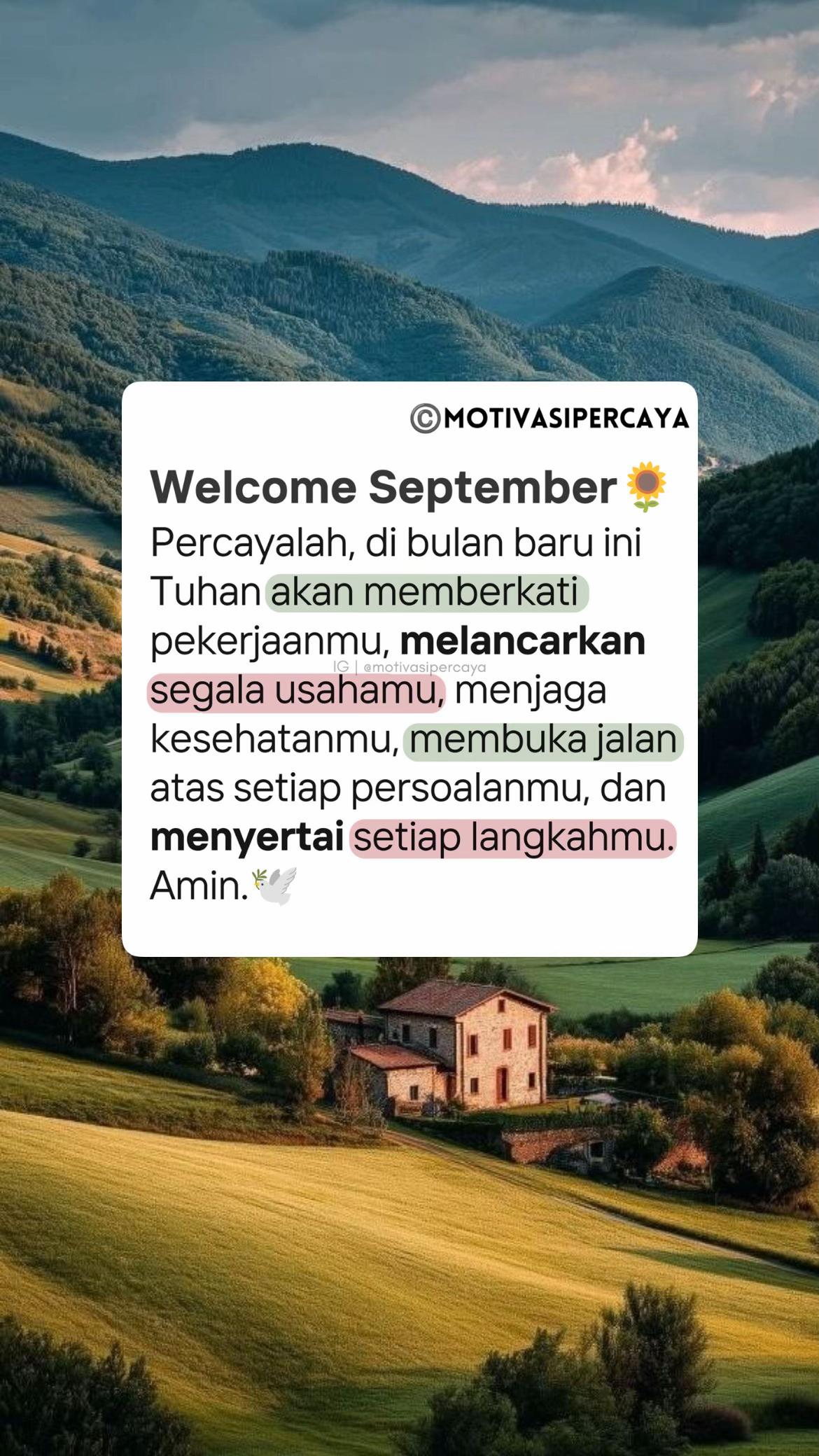 @MOTIVASI PERCAYA🕊️