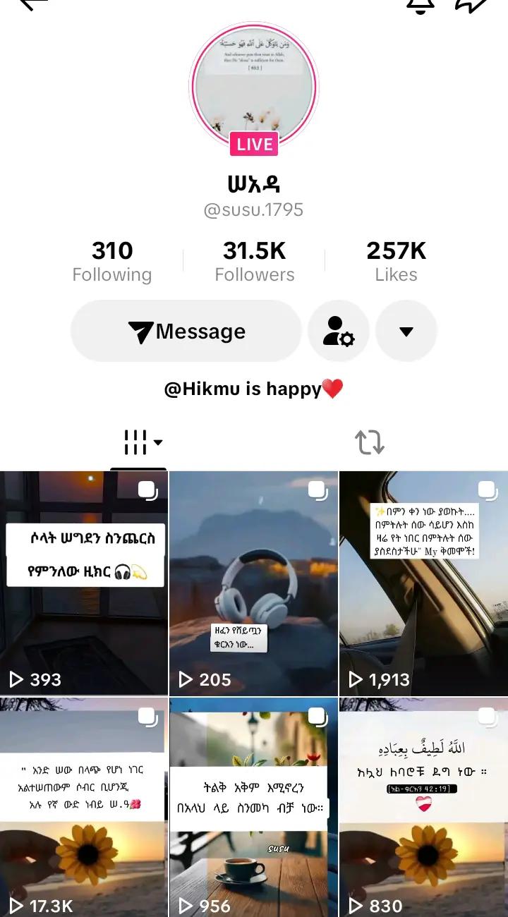 @Hikmu is happy♥