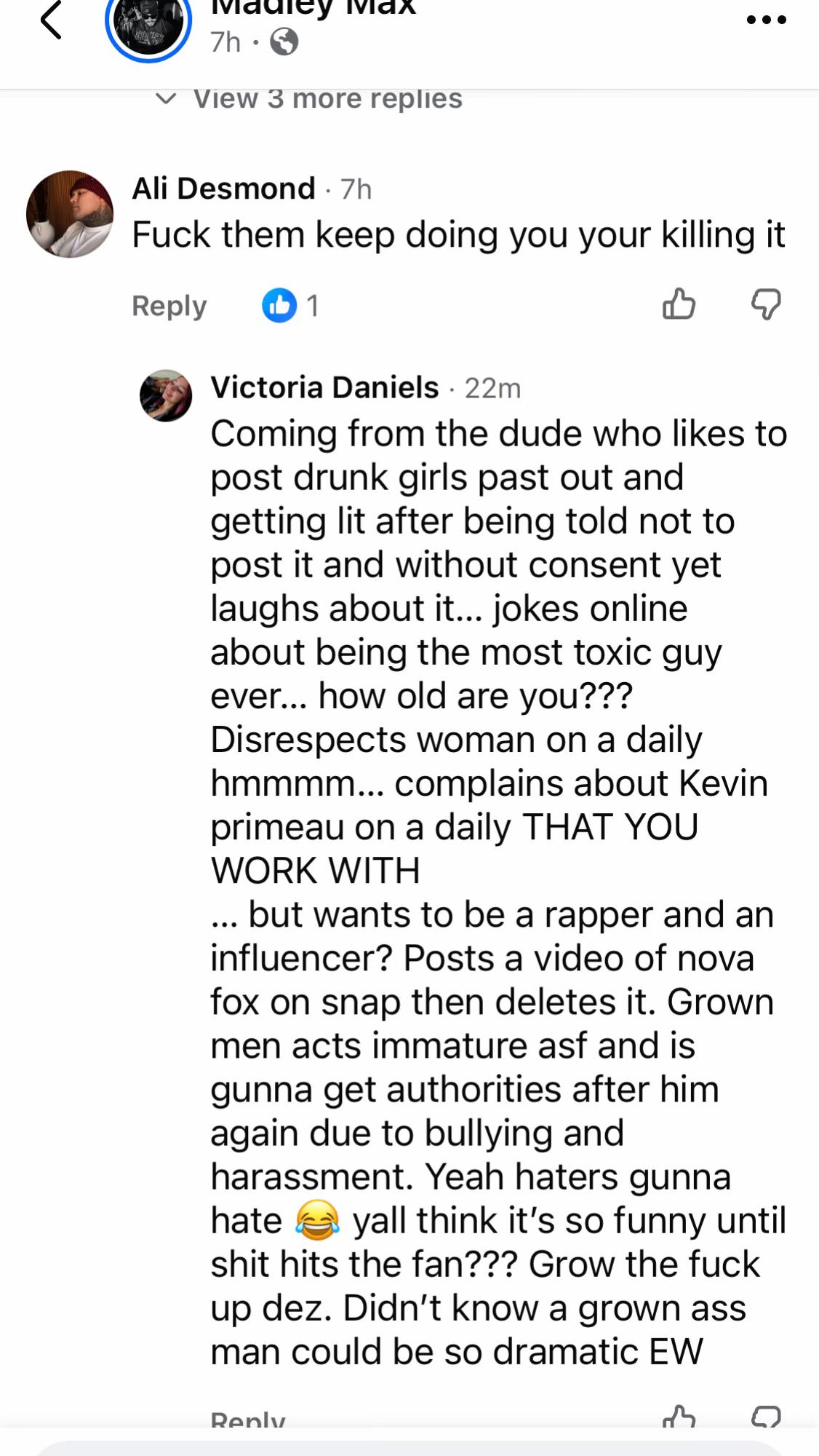 @Victoria Daniels