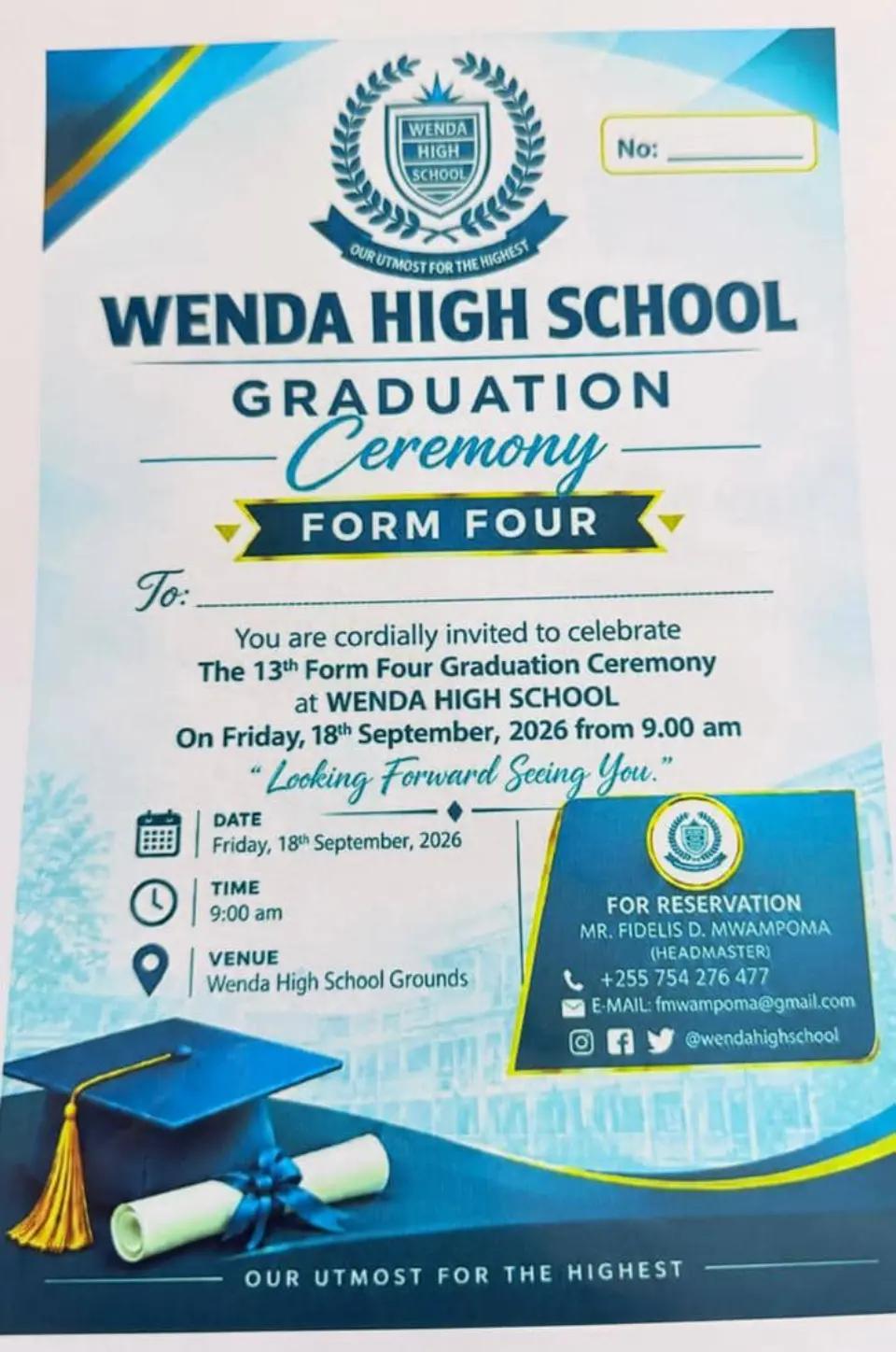 @WENDA HIGH SCHOOL