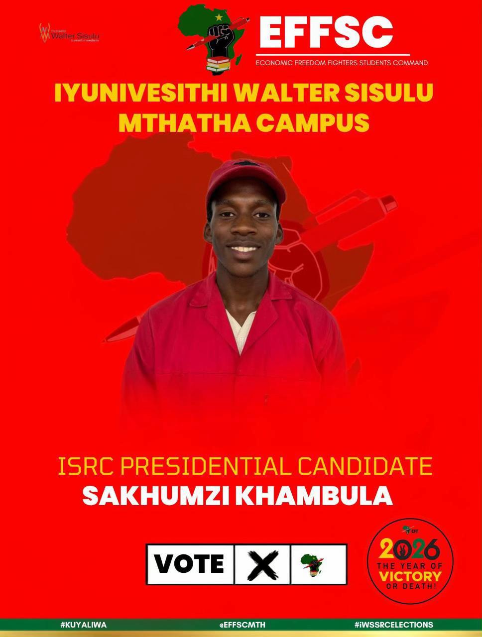 @EFFYC_WSU_MTHATHA Campus