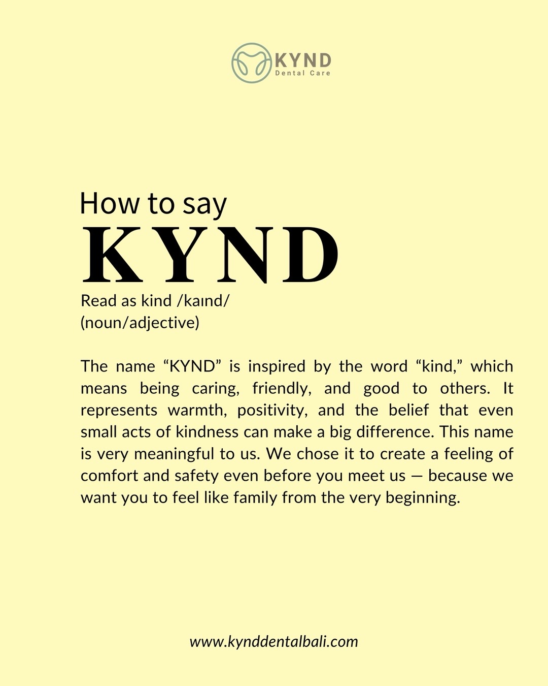 @KYND Dental Care |Dentist BALI