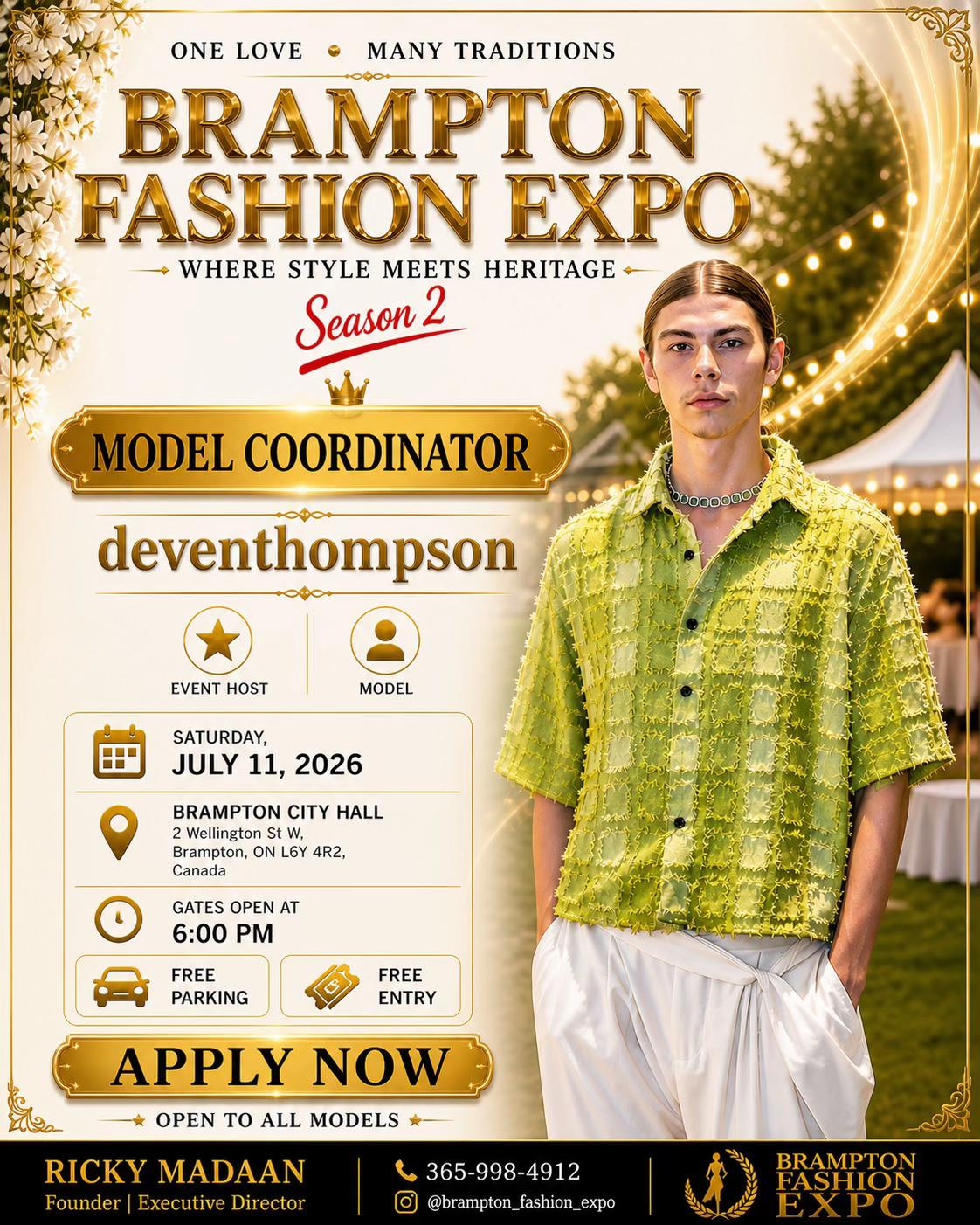 @Brampton Fashion Expo