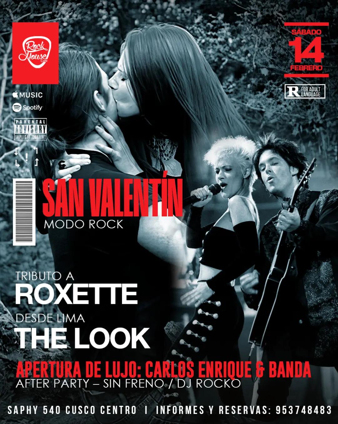 @the look Perú tributo Roxette