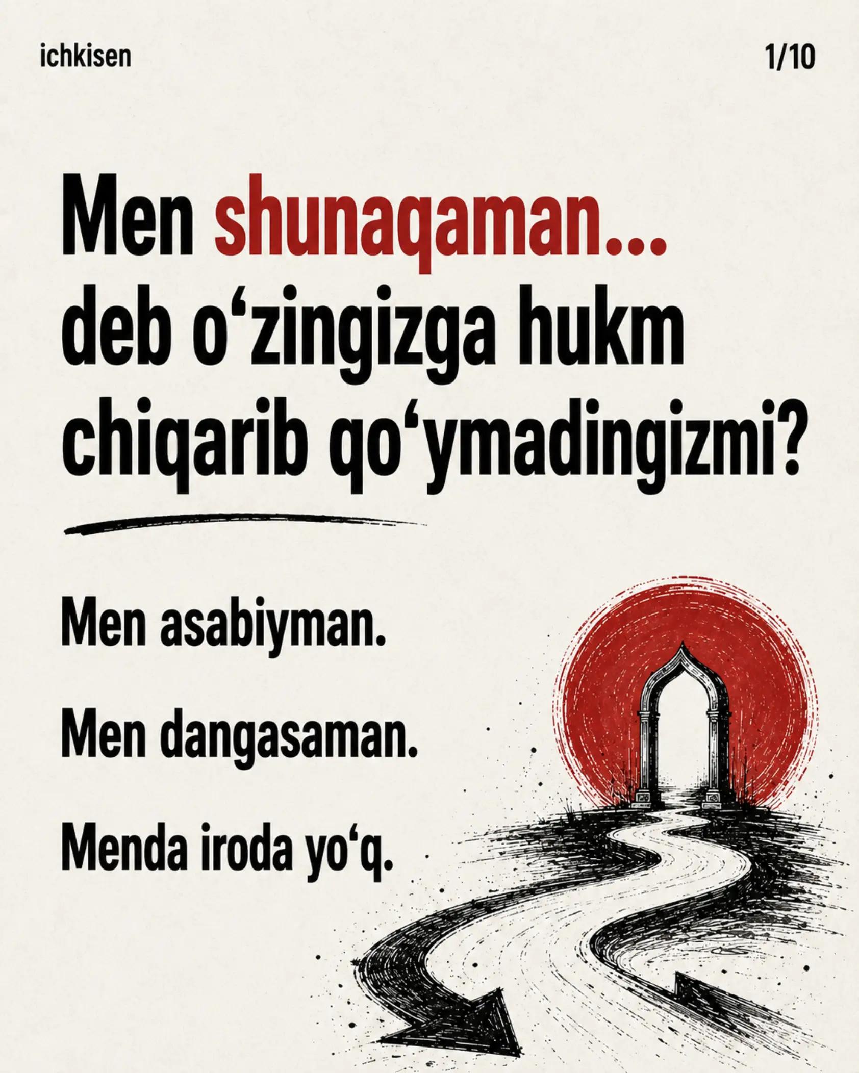 @Ichki Sen | Psixologiya