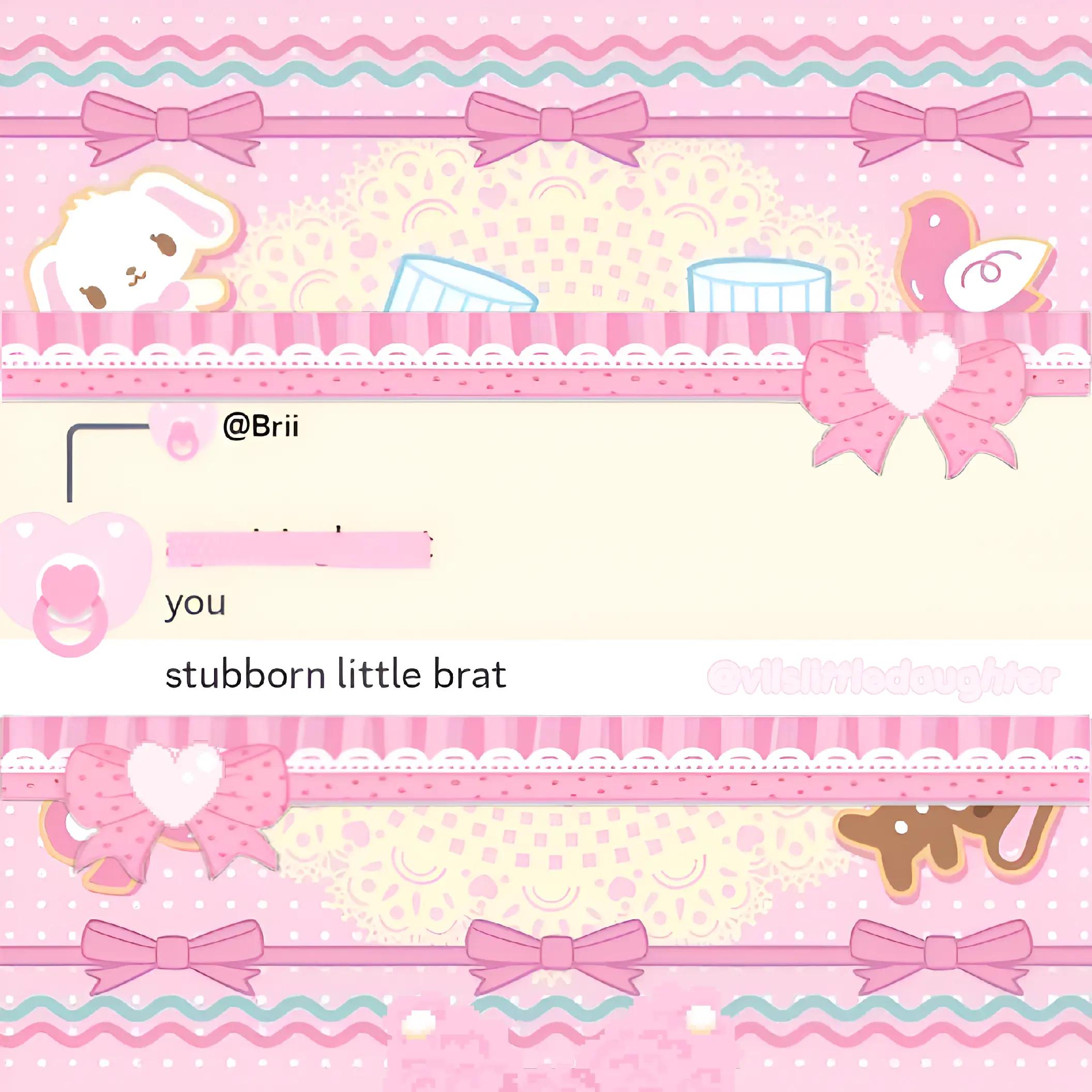 @꒰ ᥎іᥣs ᑲrᥲ𝗍𝗍ᥡ ძᥲᥙgһ𝗍ᥱr💢🍼꒱