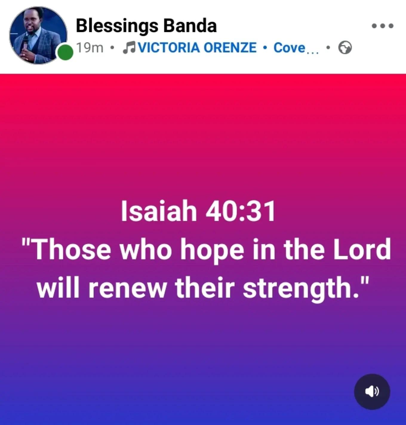 @Prophet Blessings Zuze Banda