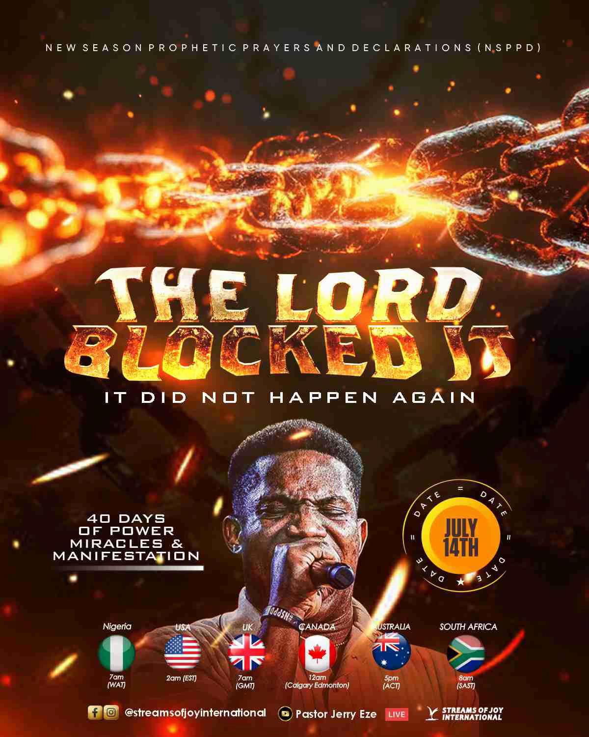 @Pastor Jerry Eze