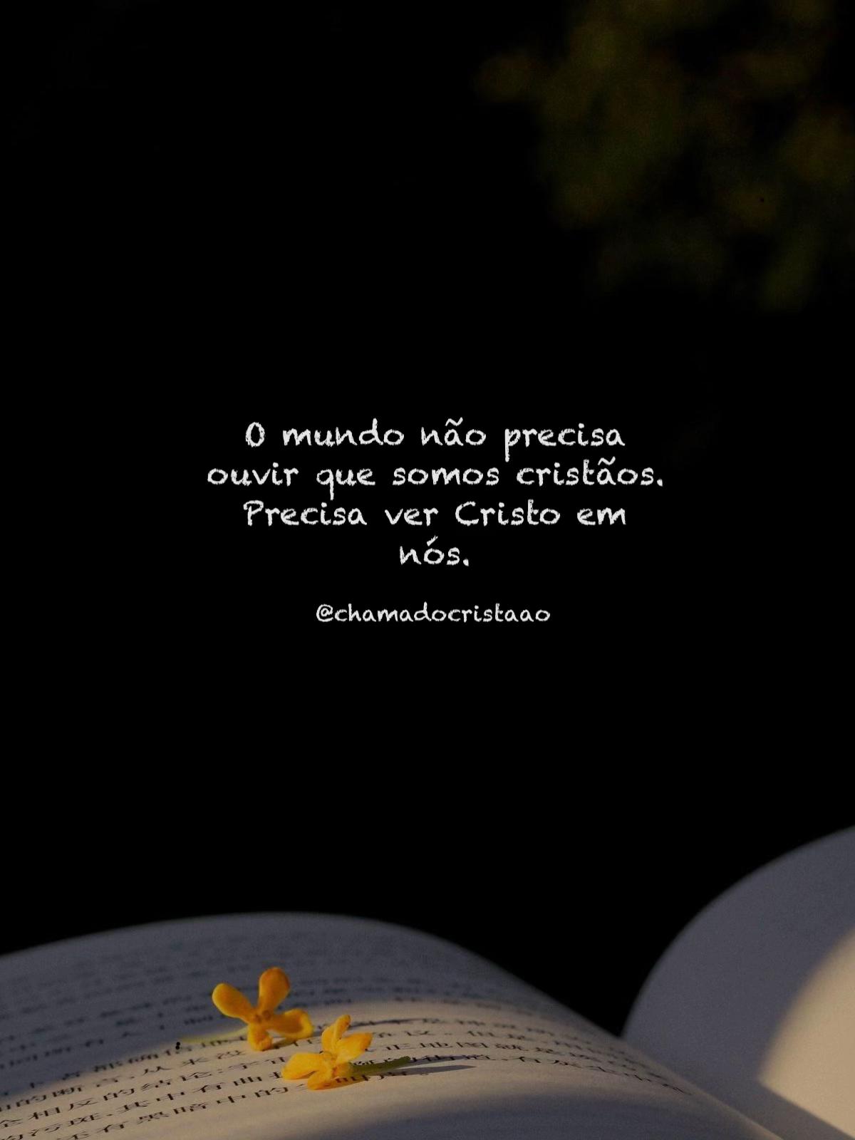 @Chamado Crist&atilde;o ✝️