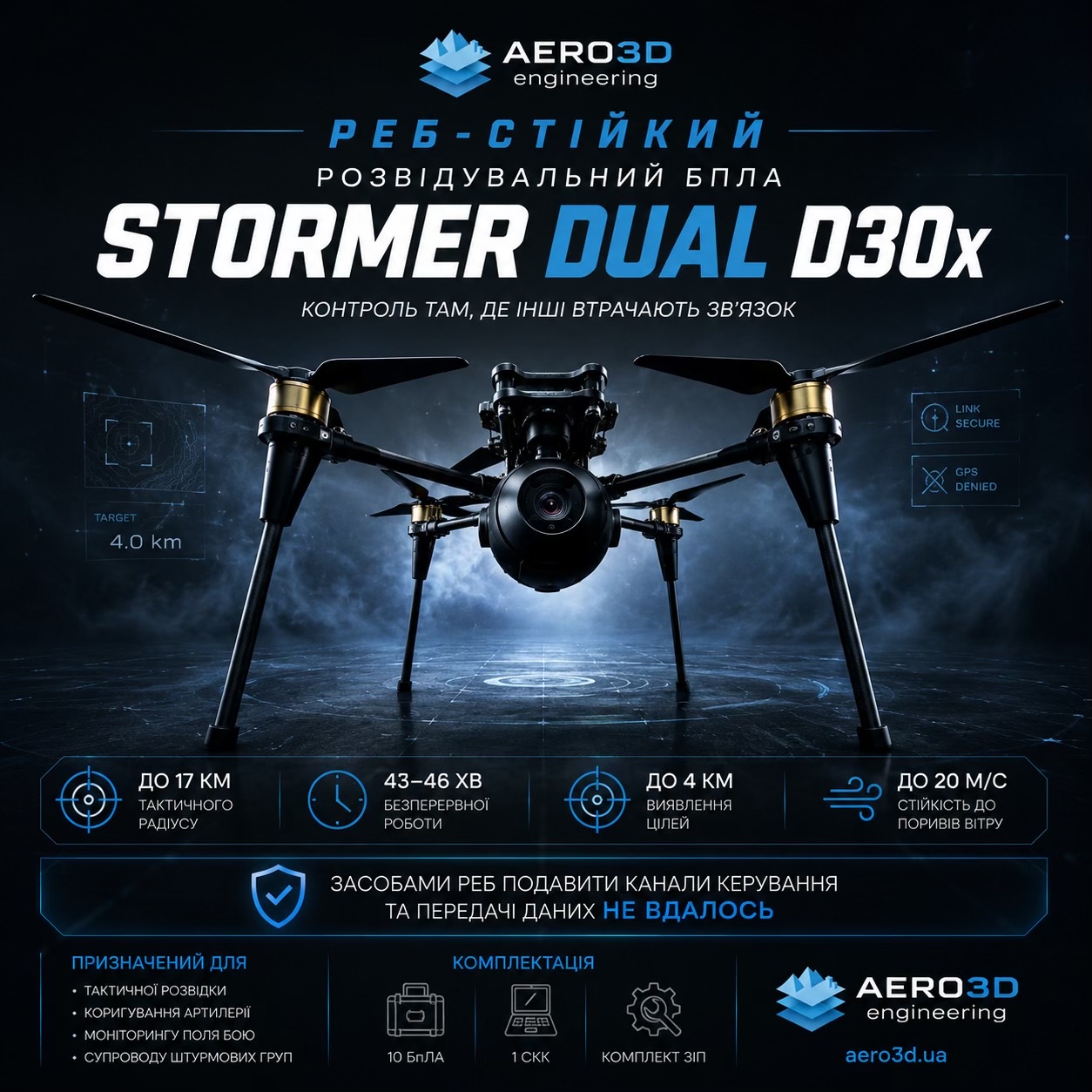 @AERO3D 🇺🇦 РЕБ-СТІЙКІ БпЛА