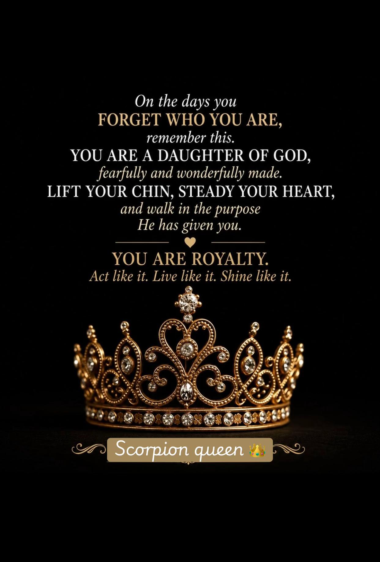 @Scorpion  queen 👑🦂