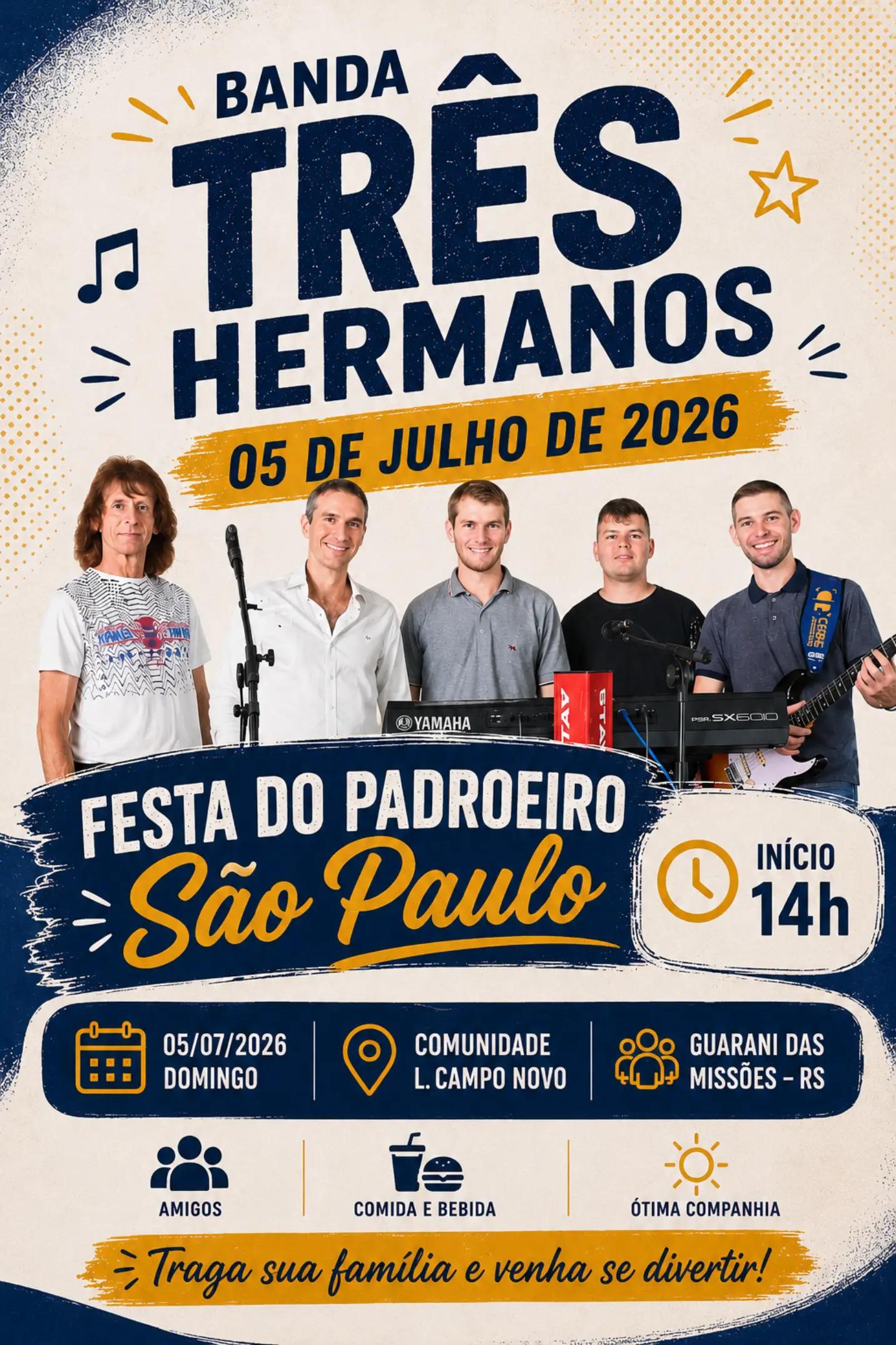 @Três Hermanos