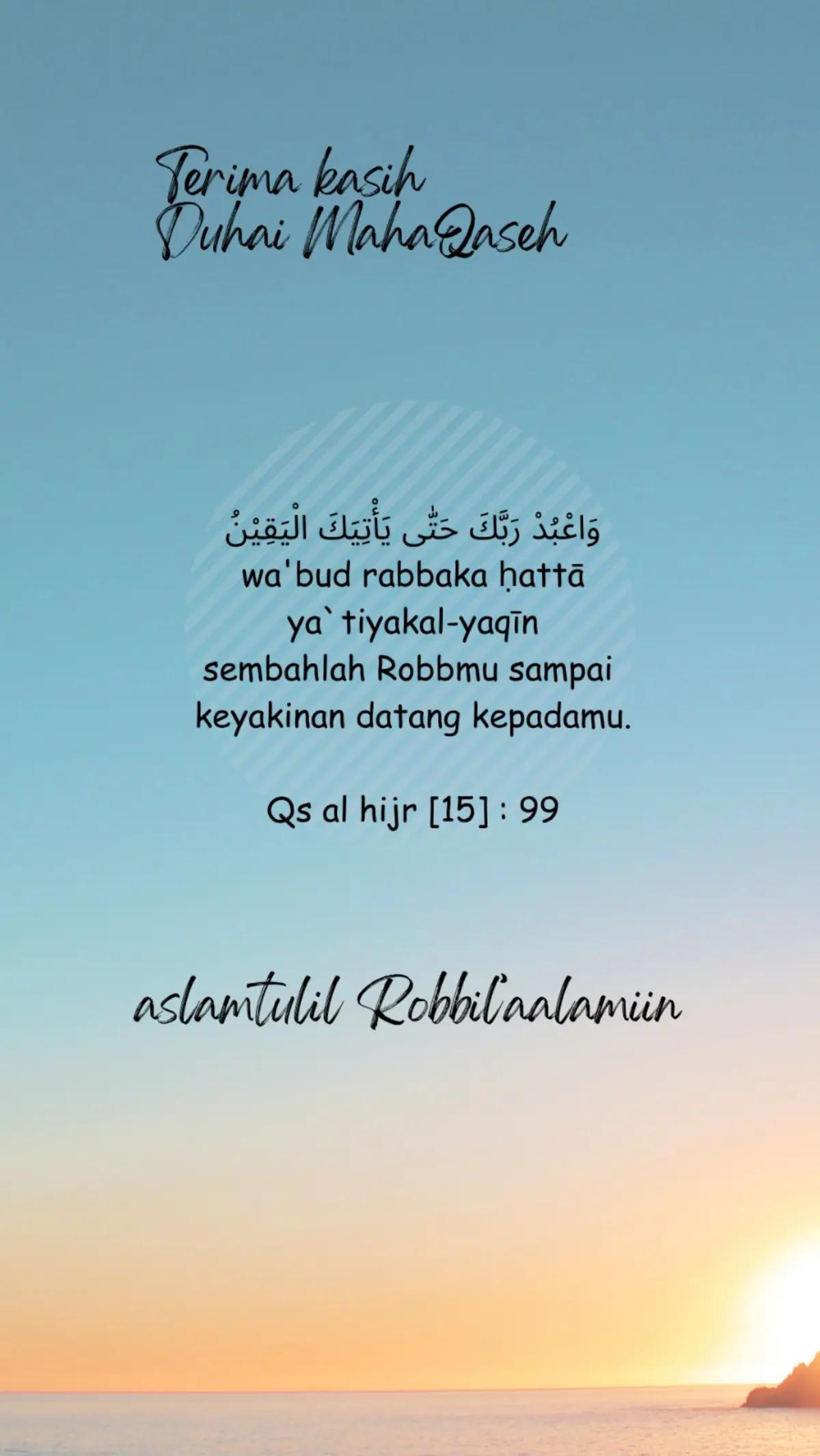 @CahayaQasehNya