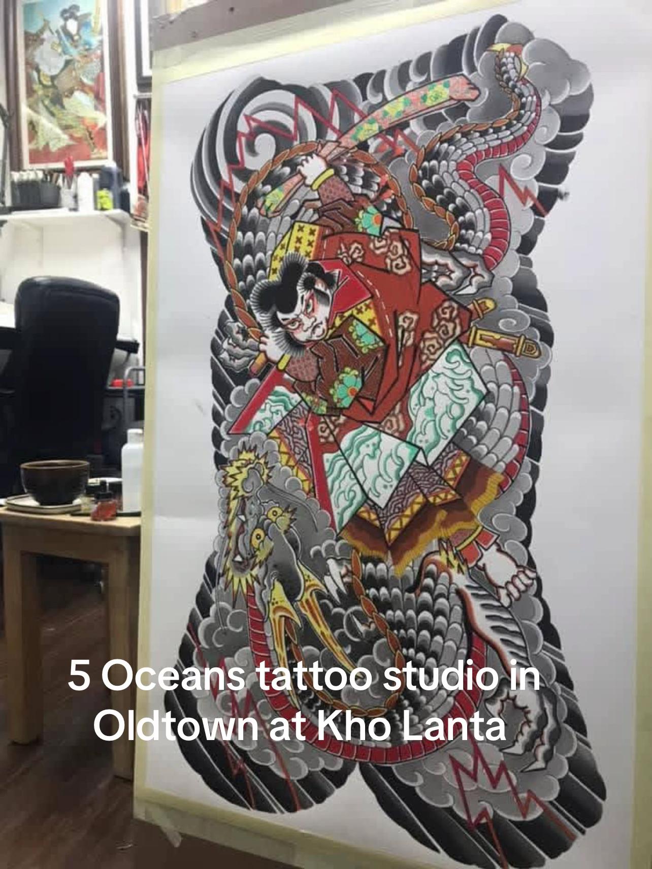 @5 oceans tattoo studio