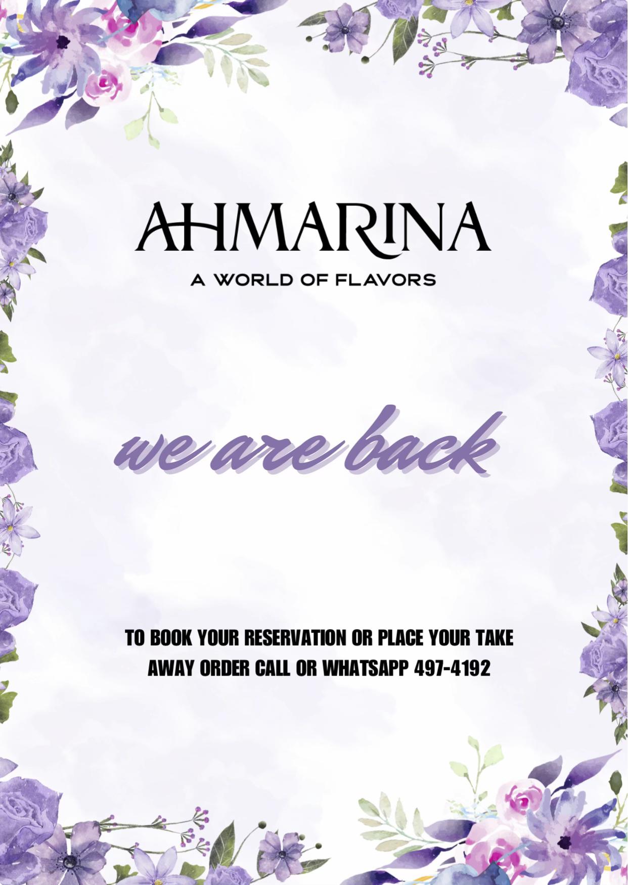 @Ahmarina Restaurant