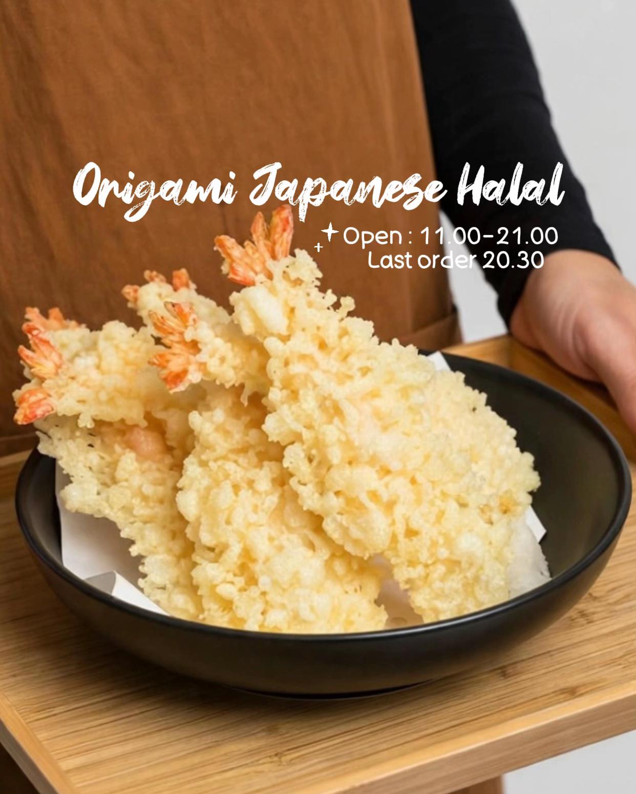 @Origami Japanese Halal