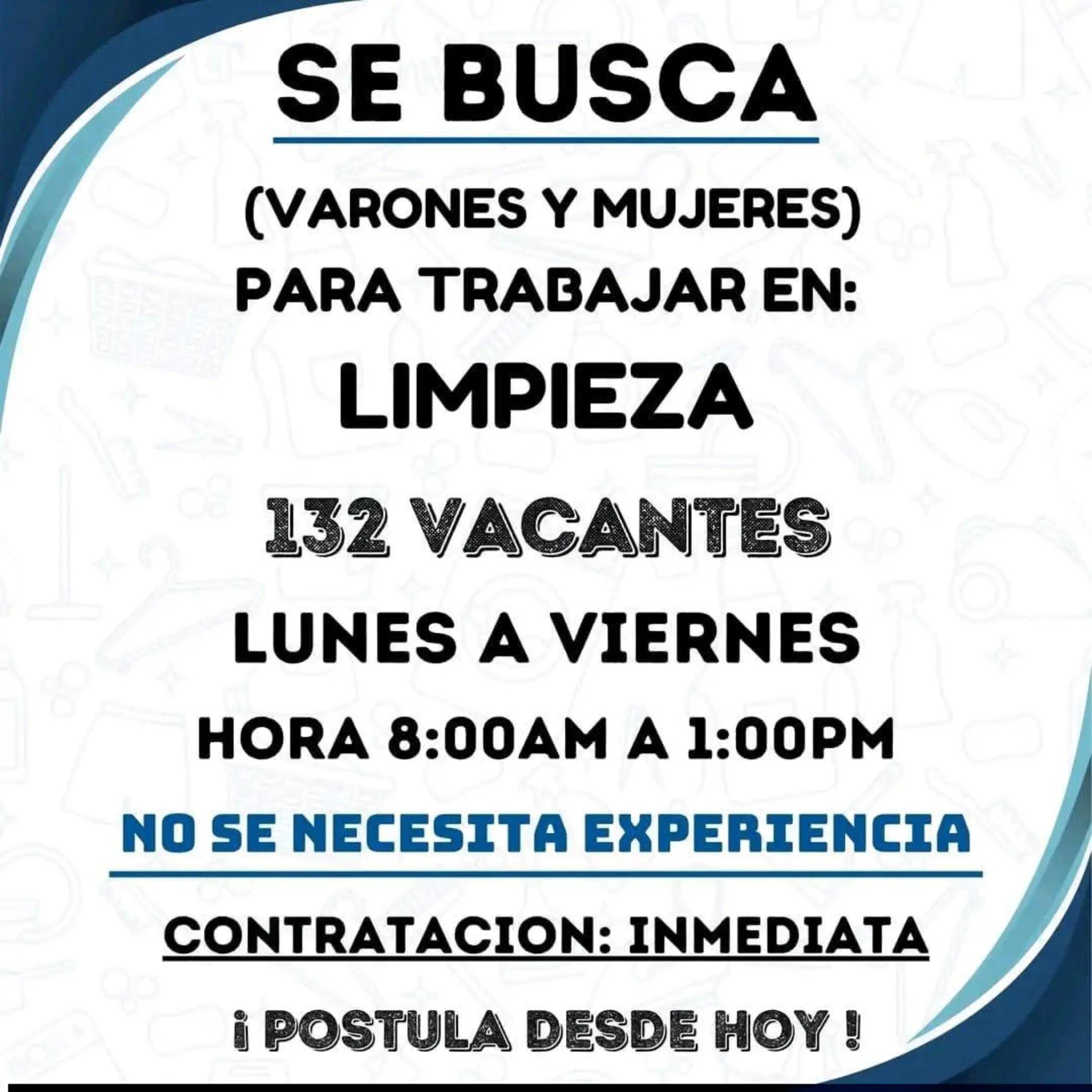 @trabajo si hay✅️