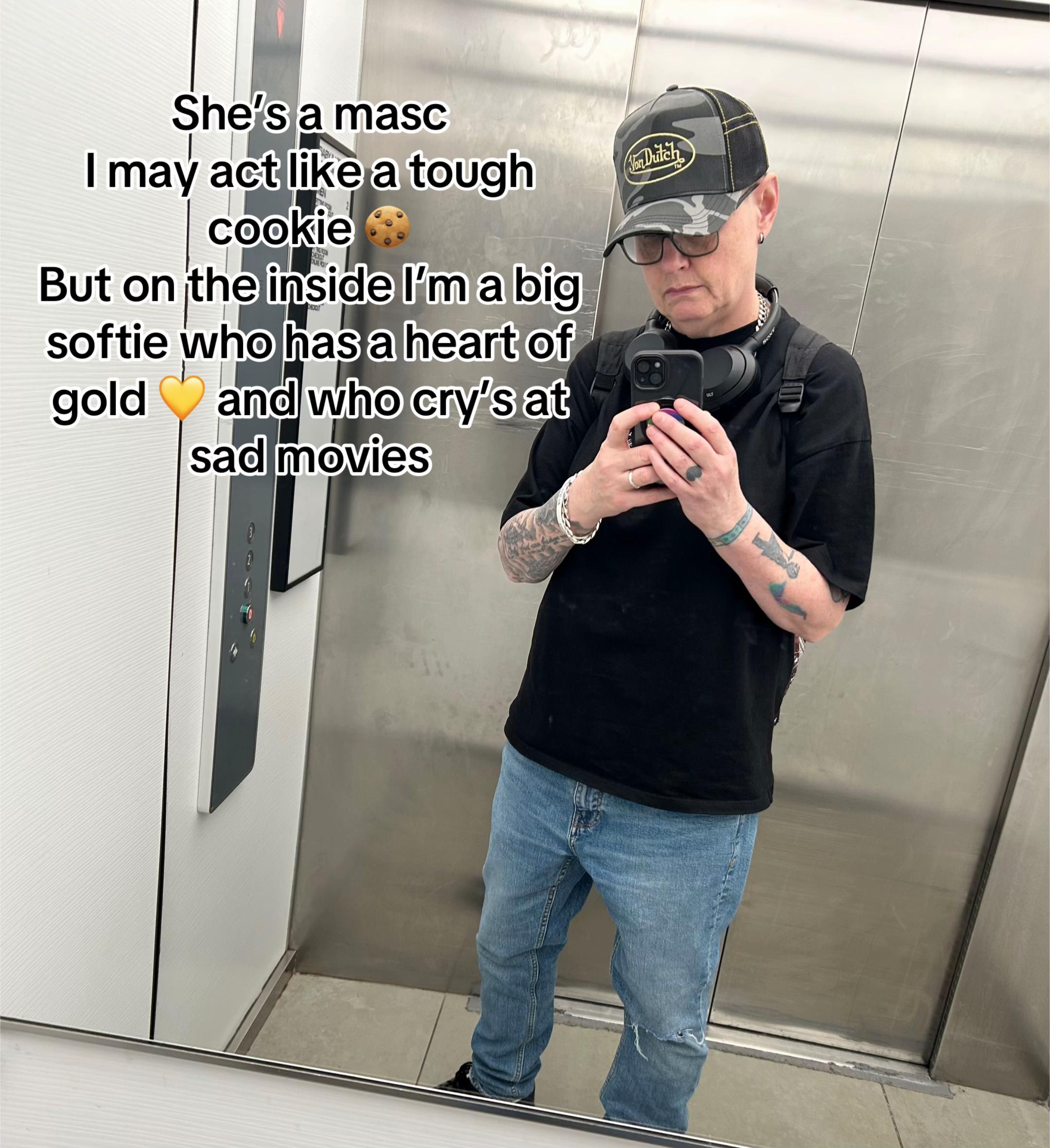 @Soft masc lesbian