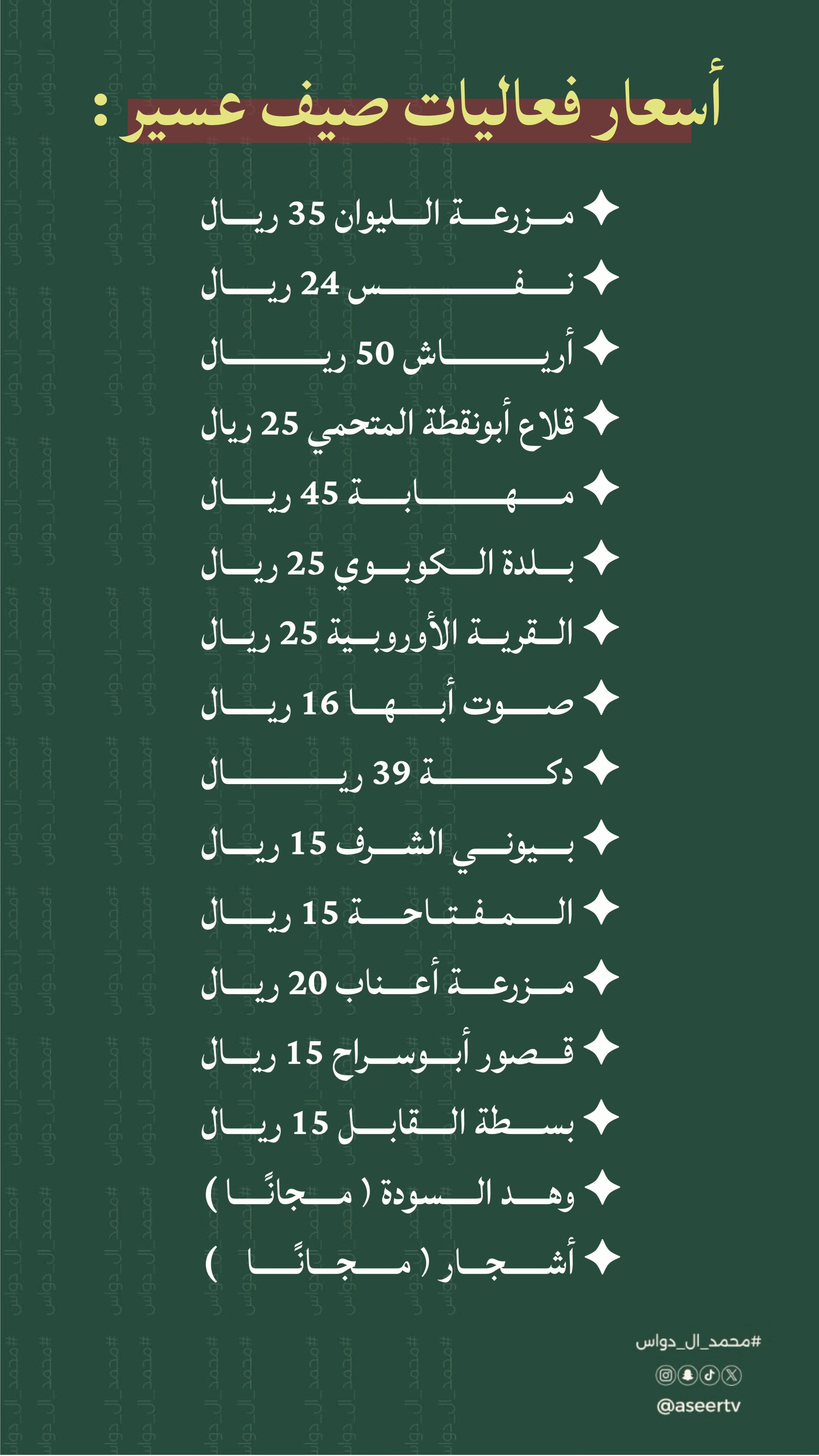 @محمد ال دواس - عسير