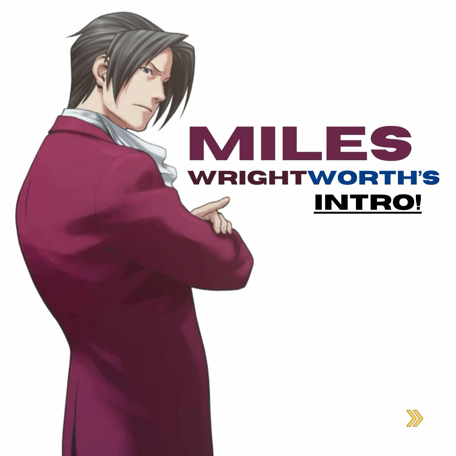 @Miles Wrightworth&trade; ⚖️‼️