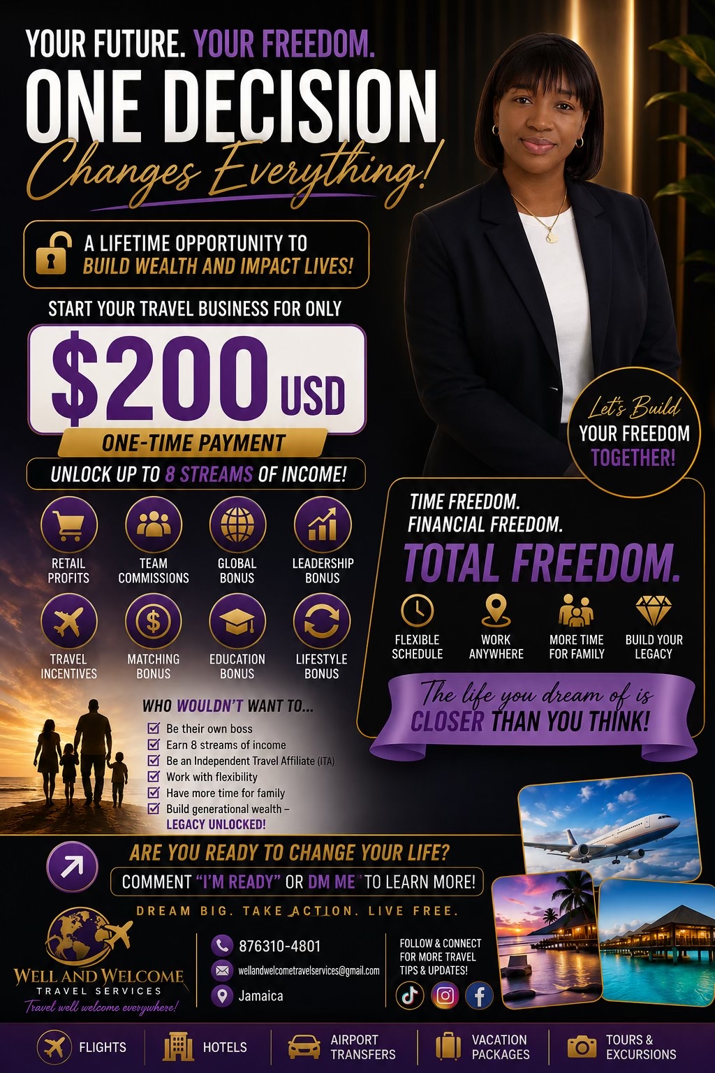 @Shavel Phillips |Travel & Earn